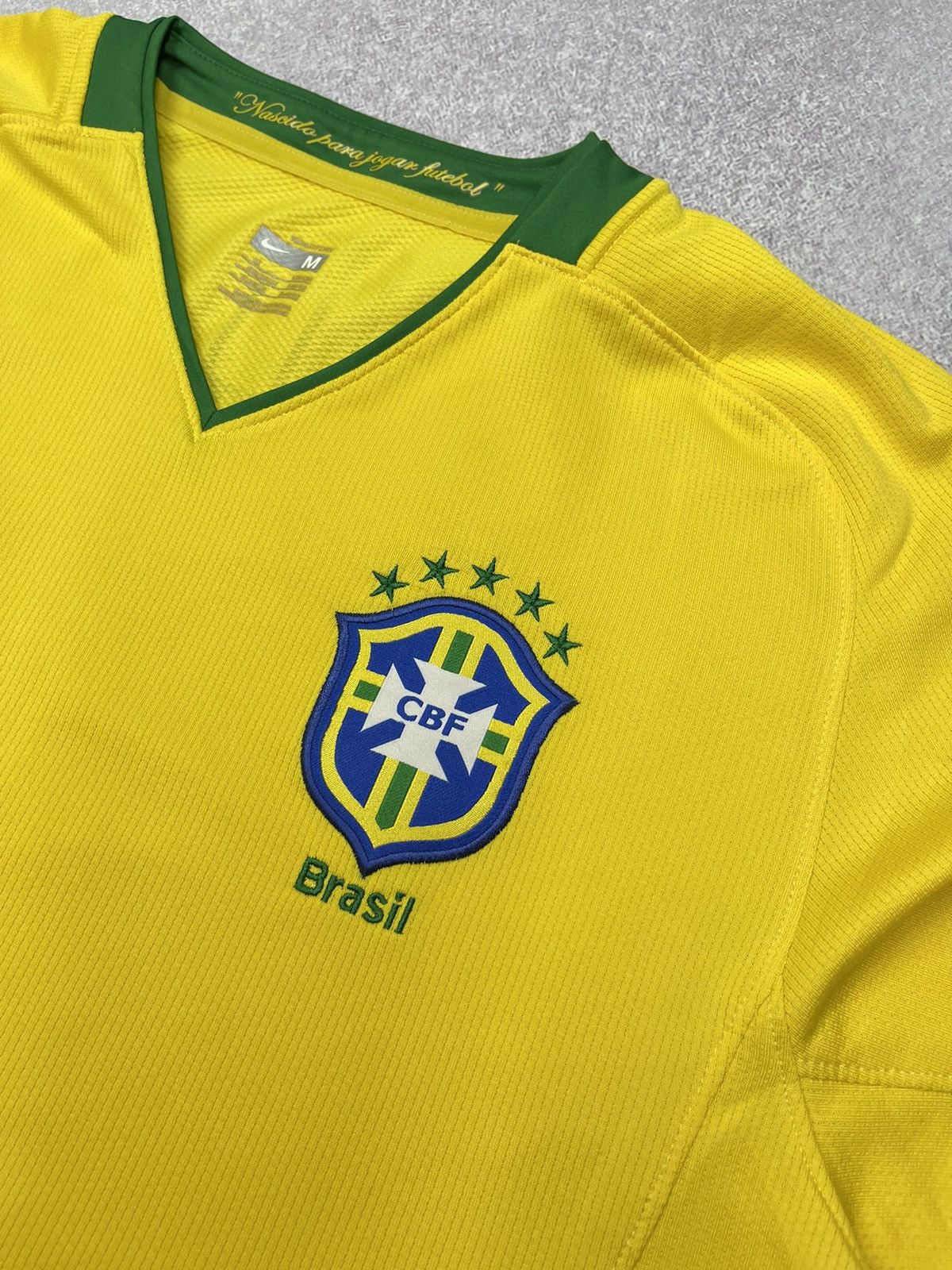 Nike Vintage Nike CBF Brazil Soccer Jersey Football Club Y2K Size US M / EU 48-50 / 2 - 5 Thumbnail