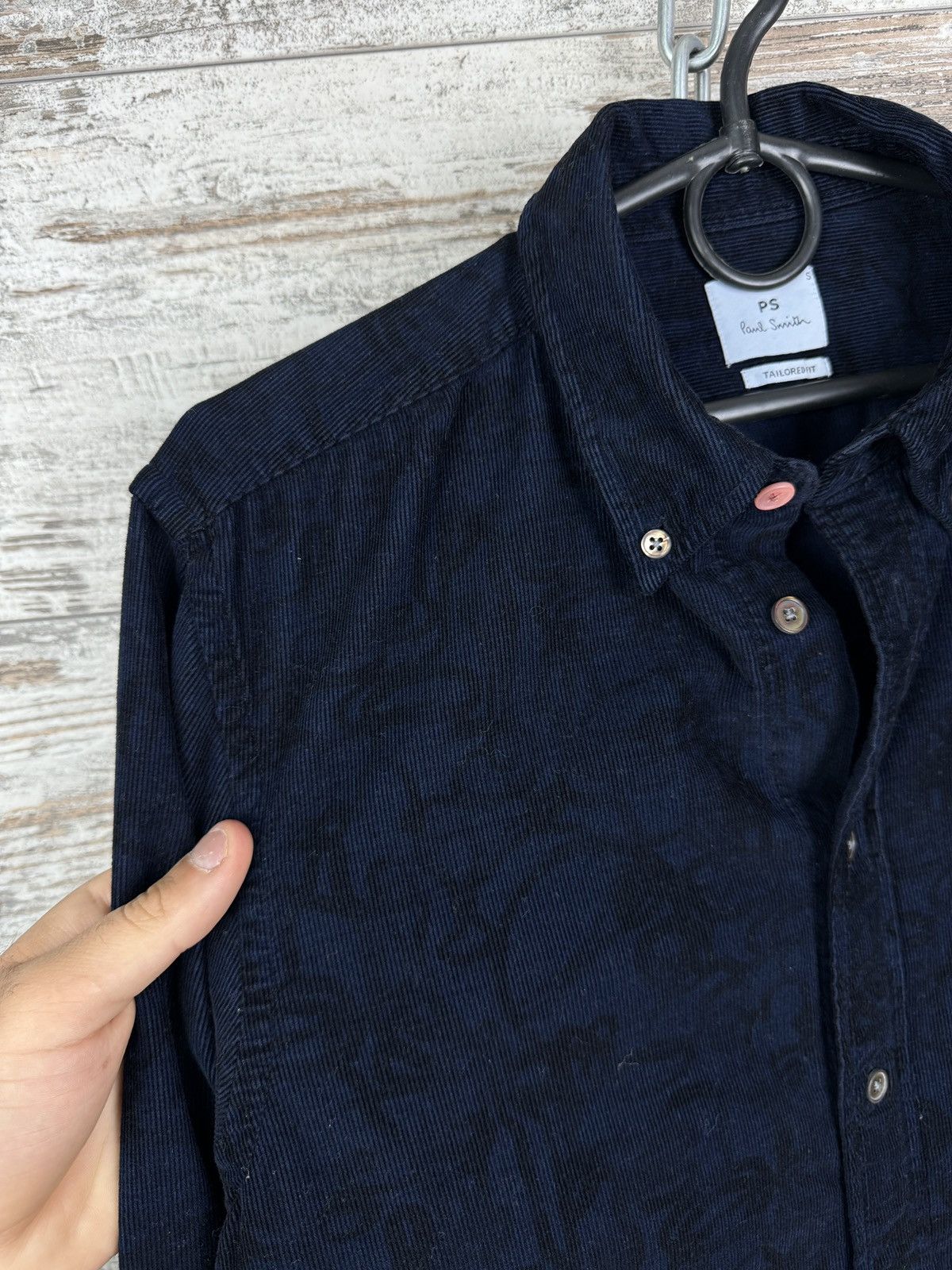 Paul Smith Mens Vintage Paul Smith shirts button up corduroy velvet Size US S / EU 44-46 / 1 - 5 Thumbnail