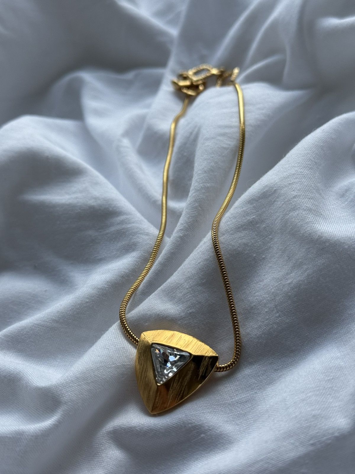 Yves Saint Laurent Yves Saint Laurent YSL Arty 1980 Swarovski Necklace Size ONE SIZE - 2 Thumbnail