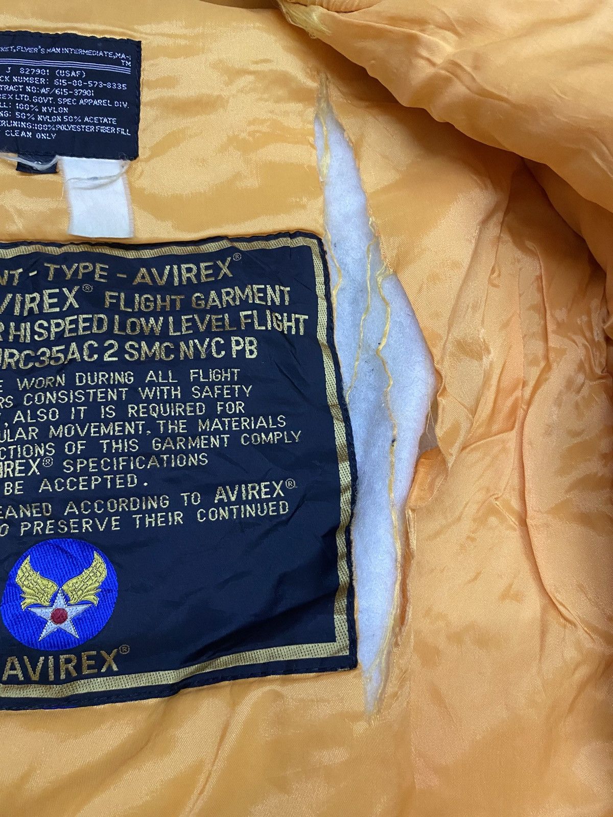 Vintage Vintage Distressed Jacket Flyer MA-1 Bomber Jacket Size US S / EU 44-46 / 1 - 13 Thumbnail
