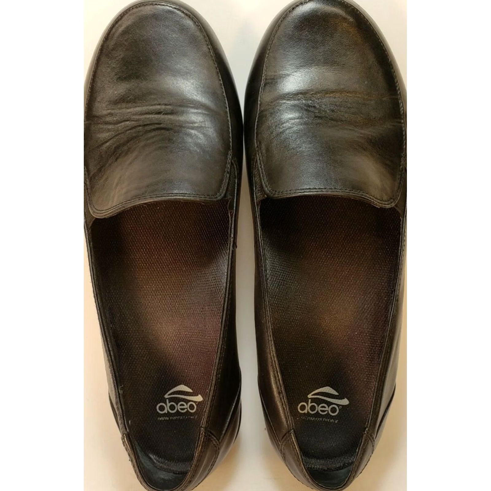 Greats Abeo Avery Comfort Flats Women's 8.5M Black Leather Orthopedic High Arch Cushy Footbed Casual Shoes Women US 8.5 Size US 7 / IT 37 - 7 Thumbnail