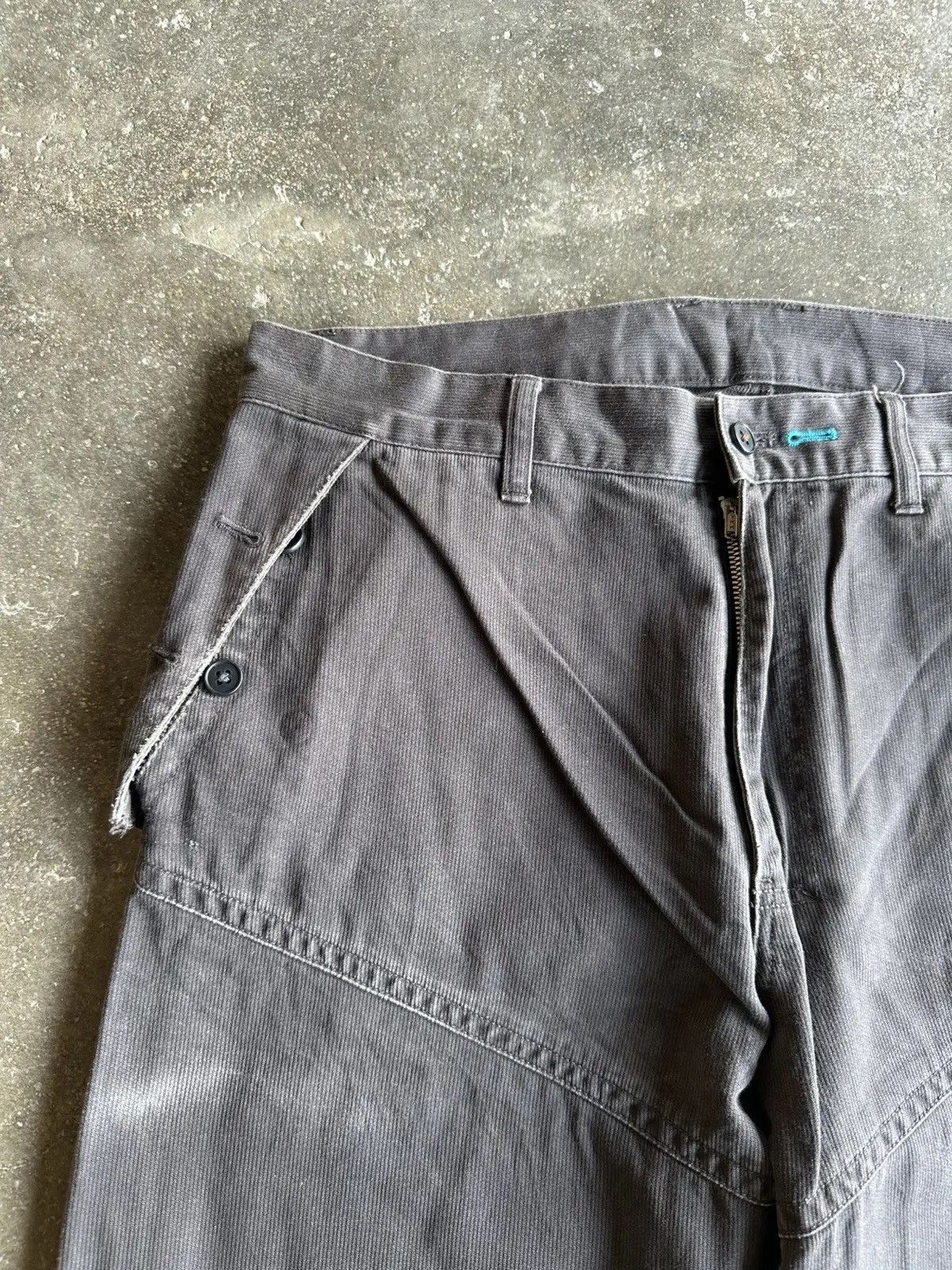 Japanese Brand BAGGY VINTAGE JAPANESE BRAND PPFM DESIGNER WORKWEAR PANTS Size US 32 / EU 48 - 4 Thumbnail