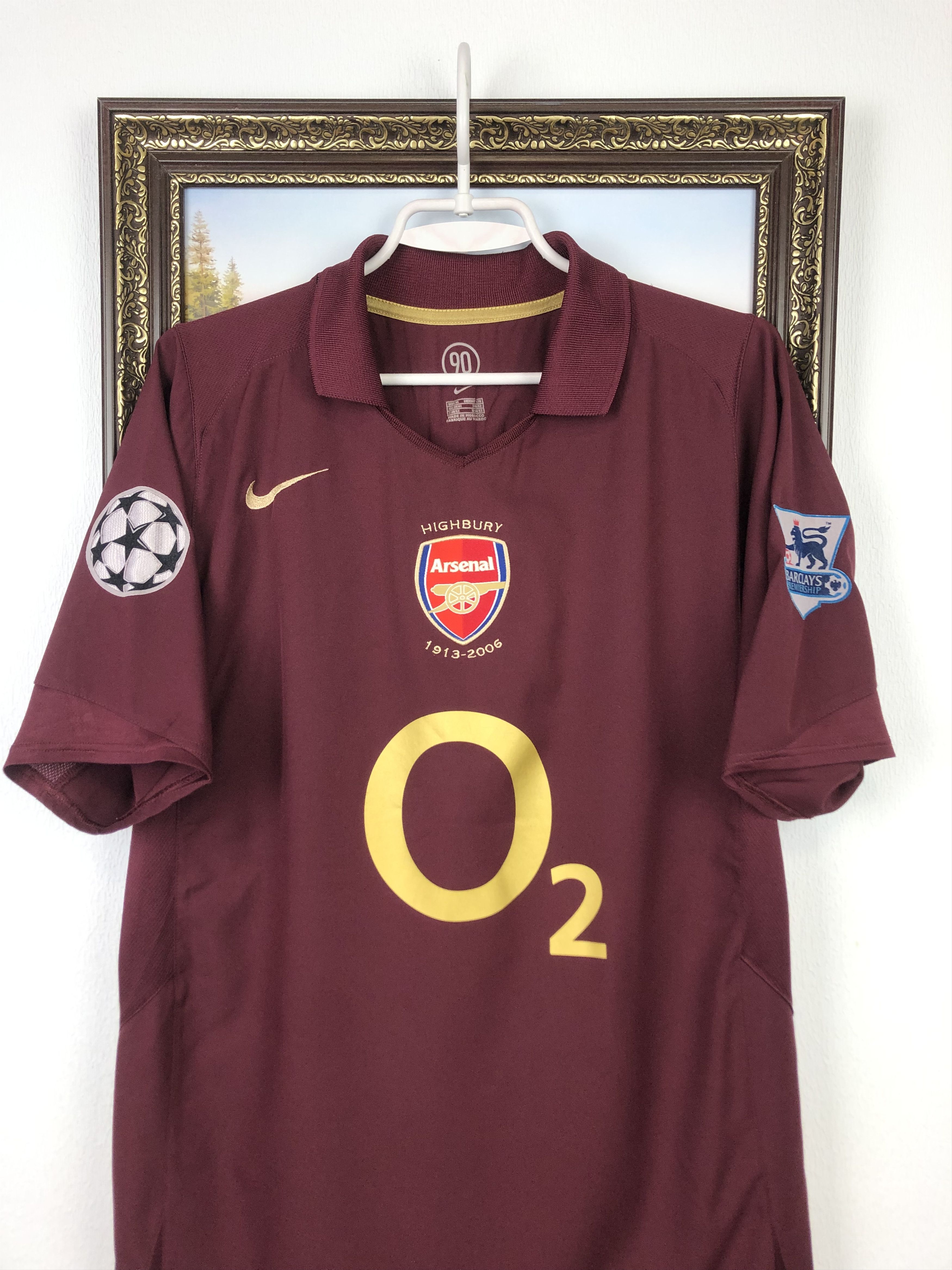 Nike Arsenal football shirt 2005 Nike Gooners For Life Tee Hype Size US M / EU 48-50 / 2 - 6 Thumbnail
