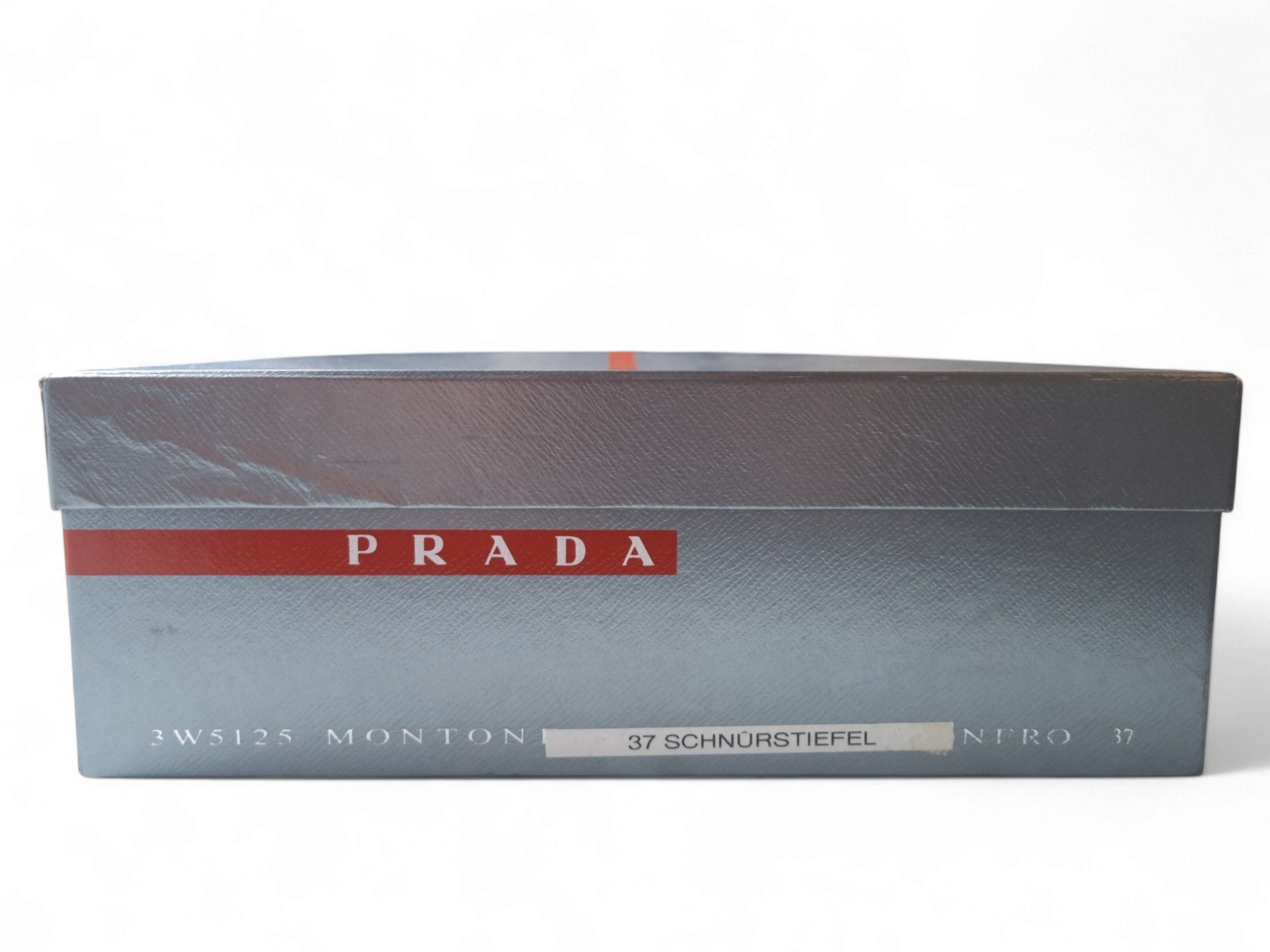 Prada Box Prada Suede Sheepskin Wedge Lace Up Leather Upper Boots Size US 6 / IT 36 - 9 Thumbnail