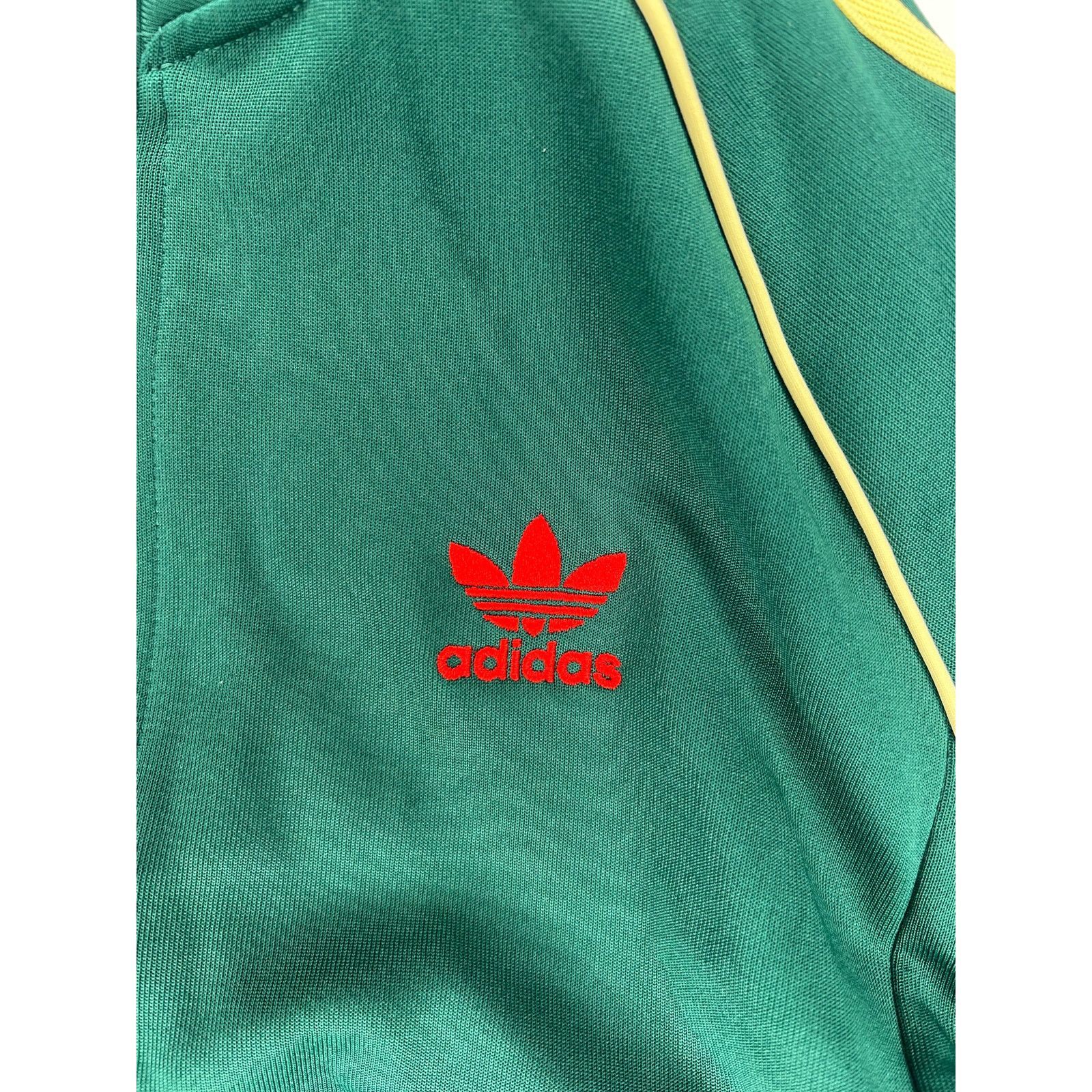 Adidas adidas Originals SST TT Track Jacket Green Yellow Full Zip Size US S / EU 44-46 / 1 - 5 Thumbnail