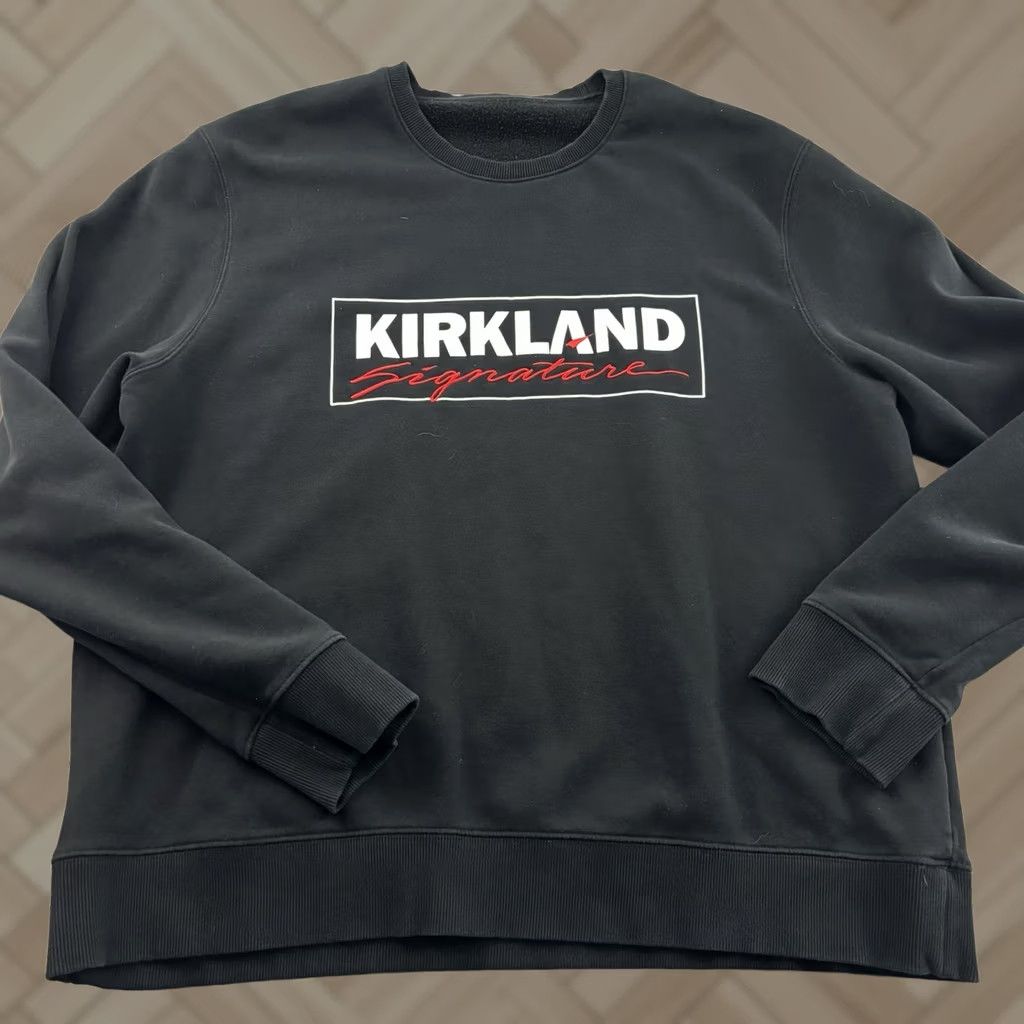 Vintage Kirkland Signature Sweatshirt Pullover Mens XXL Black Size US XXL / EU 58 / 5 - 1 Thumbnail