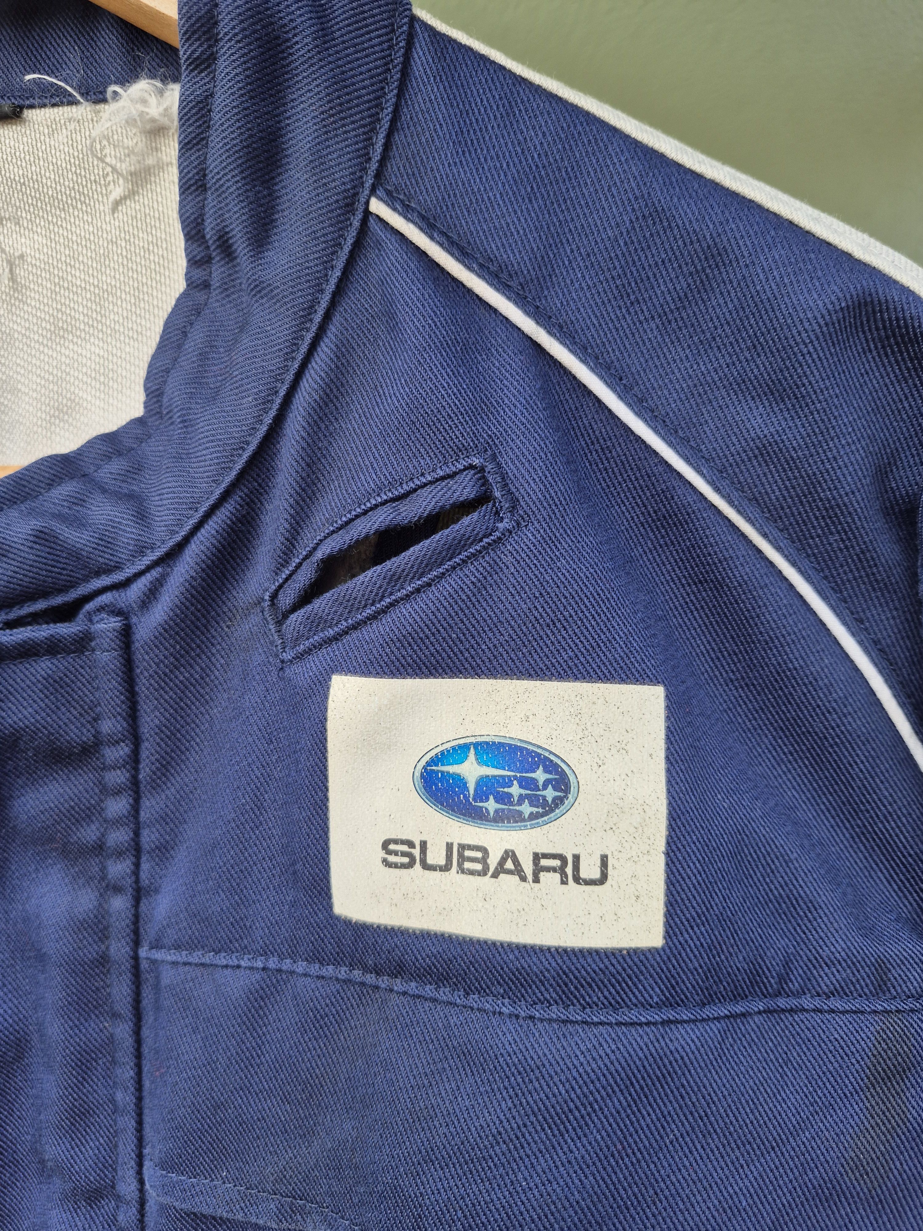 Vintage 🔥 Subaru Racing Suits Overall Coverall Workwear Size US L / EU 52-54 / 3 - 3 Thumbnail