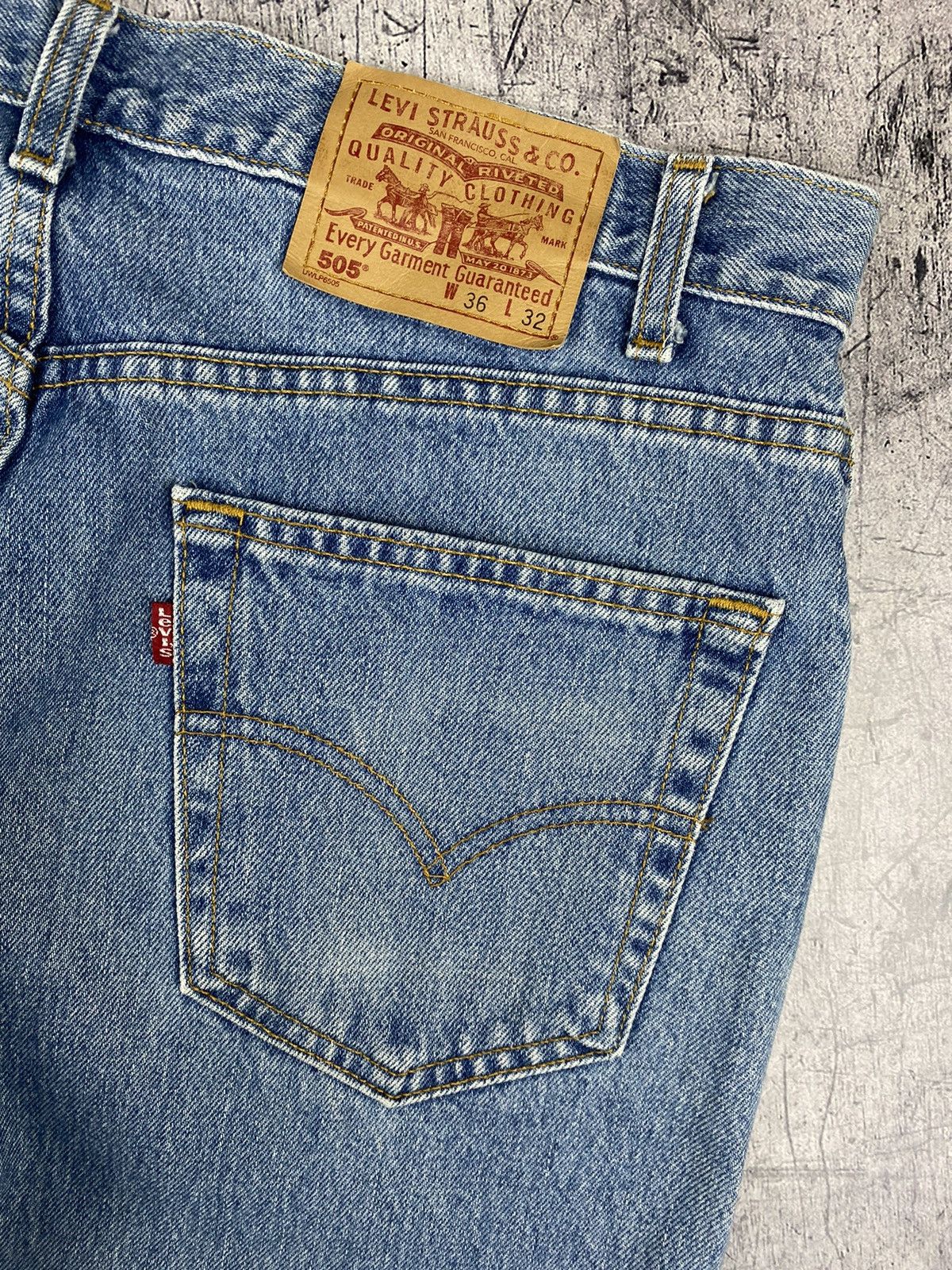 Levi's × Vintage Vintage Levis 505 Denim Jeans Pants Size W36 L32 Size US 36 / EU 52 - 6 Thumbnail