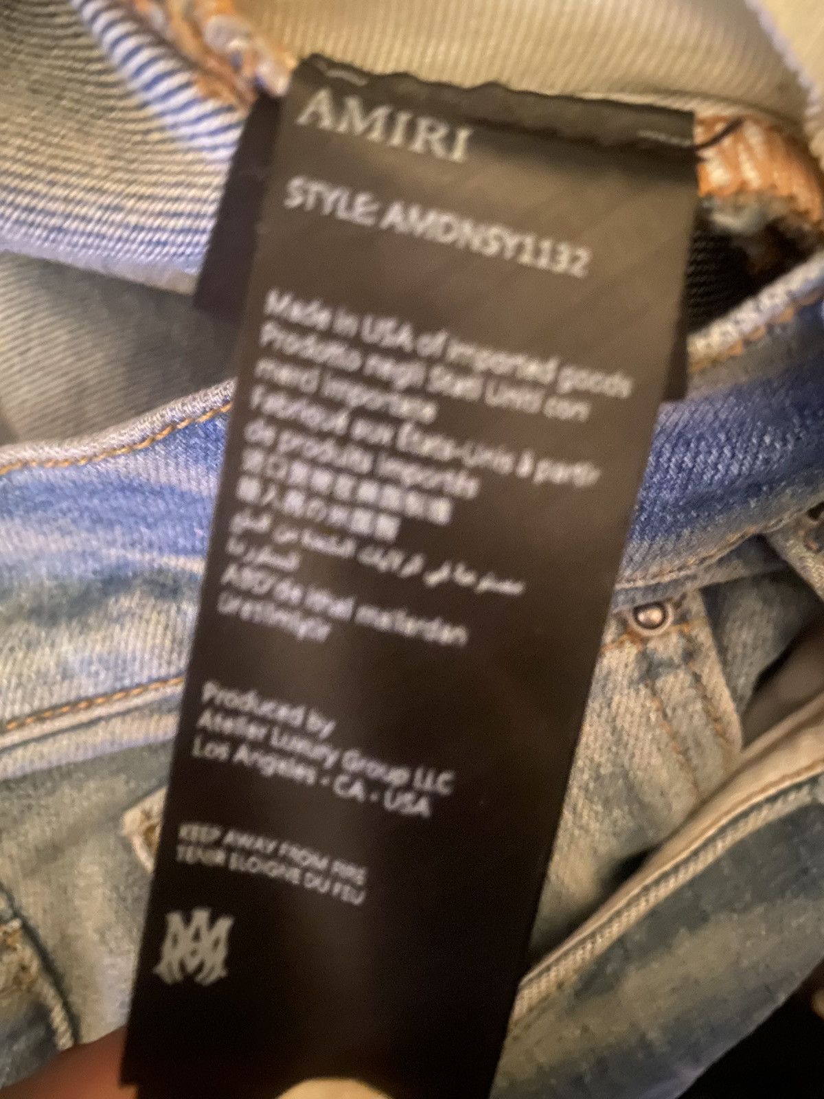 Amiri Amiri 3d Bone Jeans Size US 32 / EU 48 - 10 Thumbnail