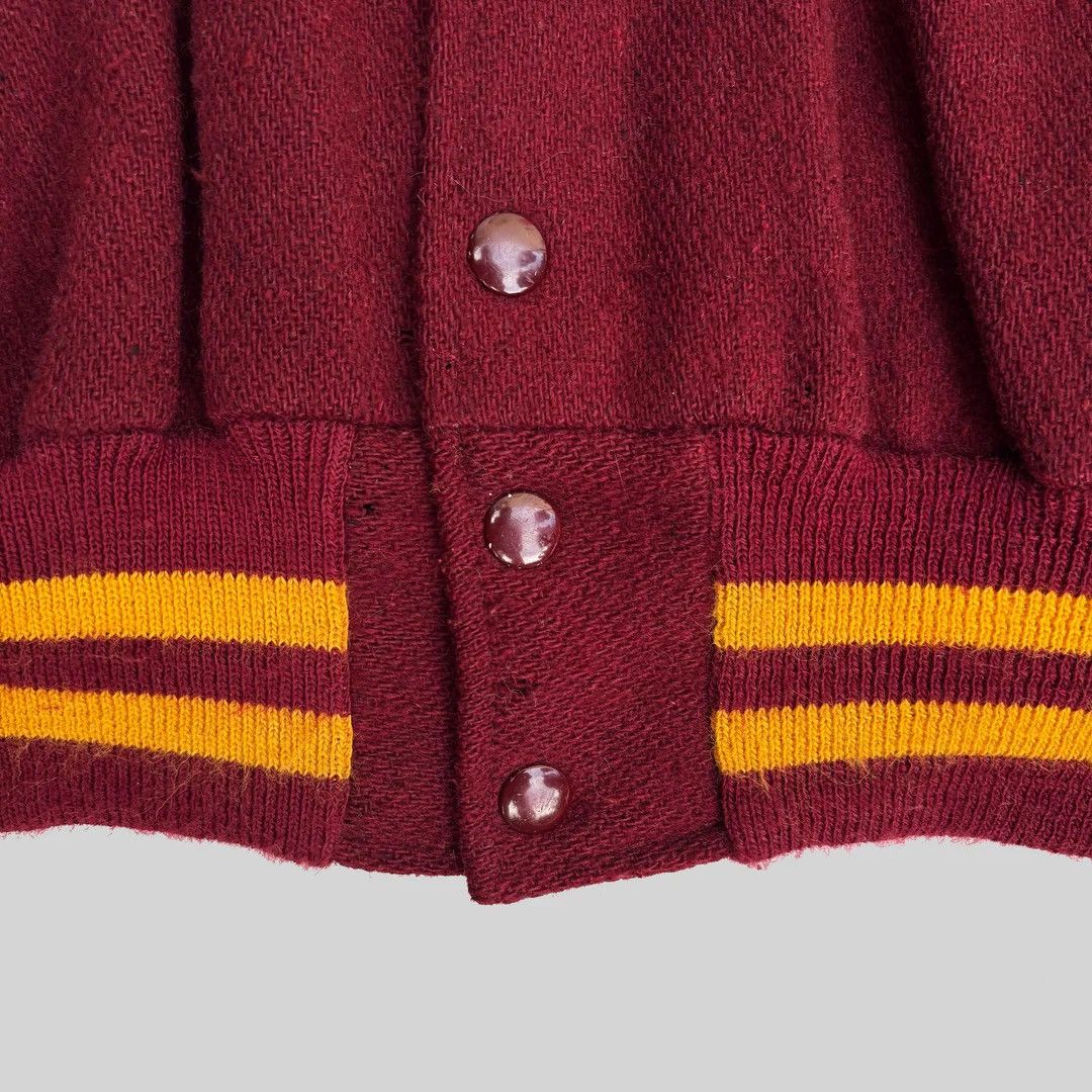 Vintage US School Varsity 1960 60s Vintage DeLong Letterman Jacket Size US L / EU 52-54 / 3 - 6 Thumbnail