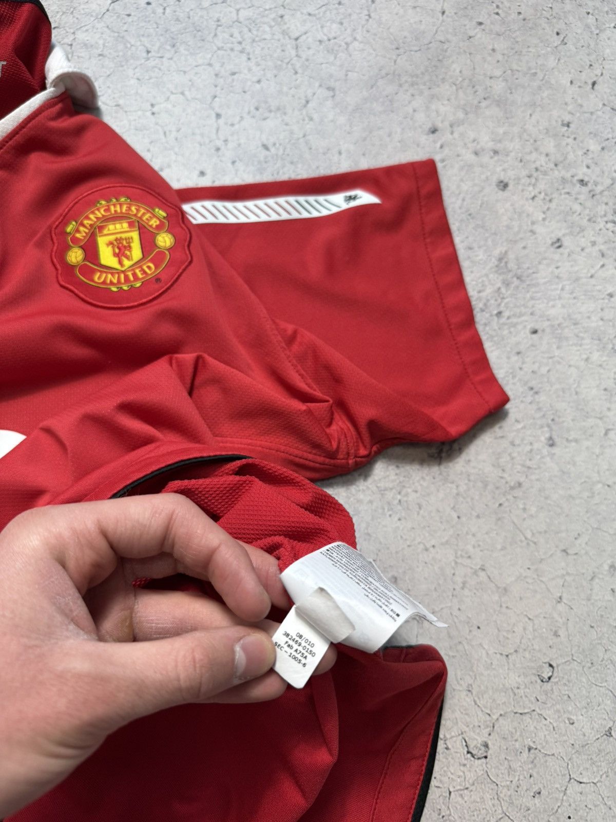 Nike Nike FC Manchester United Soccer Jersey 2010/2011 Home Away Size US S / EU 44-46 / 1 - 13 Thumbnail