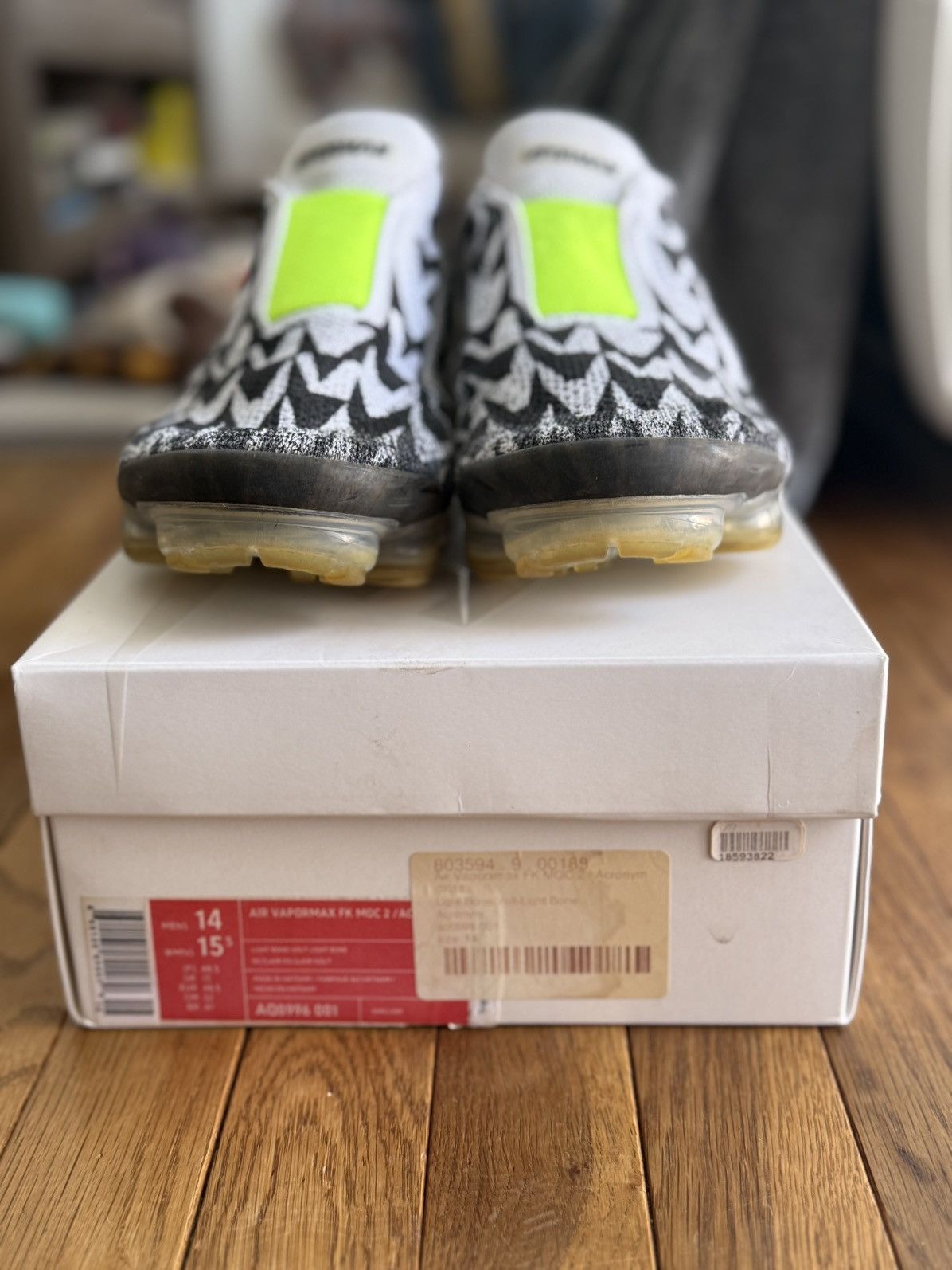 Acronym Nike Air VaporMax Moc 2 Acronym Light Bone Size US 14 / EU 47 - 3 Thumbnail