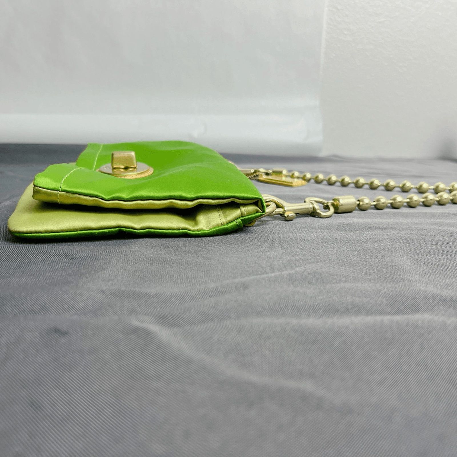 Coach COACH Vintage Amanda Satin Flap Clutch Shoulder Bag Size ONE SIZE - 7 Thumbnail