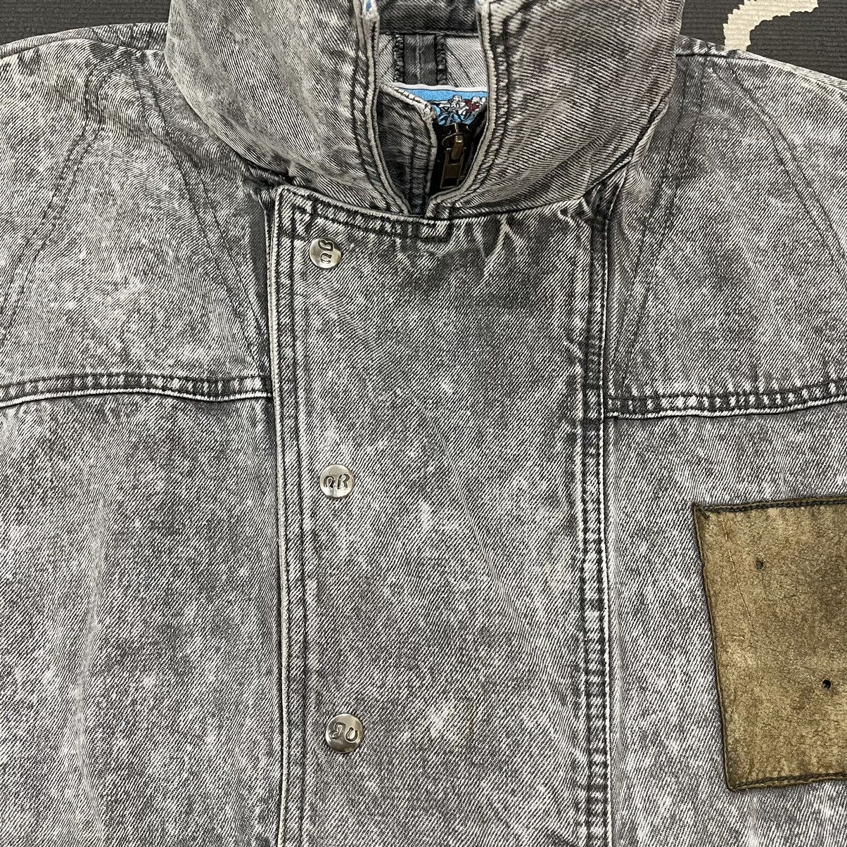Designer × Giovanni Valentino × Vintage Vintage GIOVANNI Bondage Denim Jacket Size US XL / EU 56 / 4 - 16 Thumbnail
