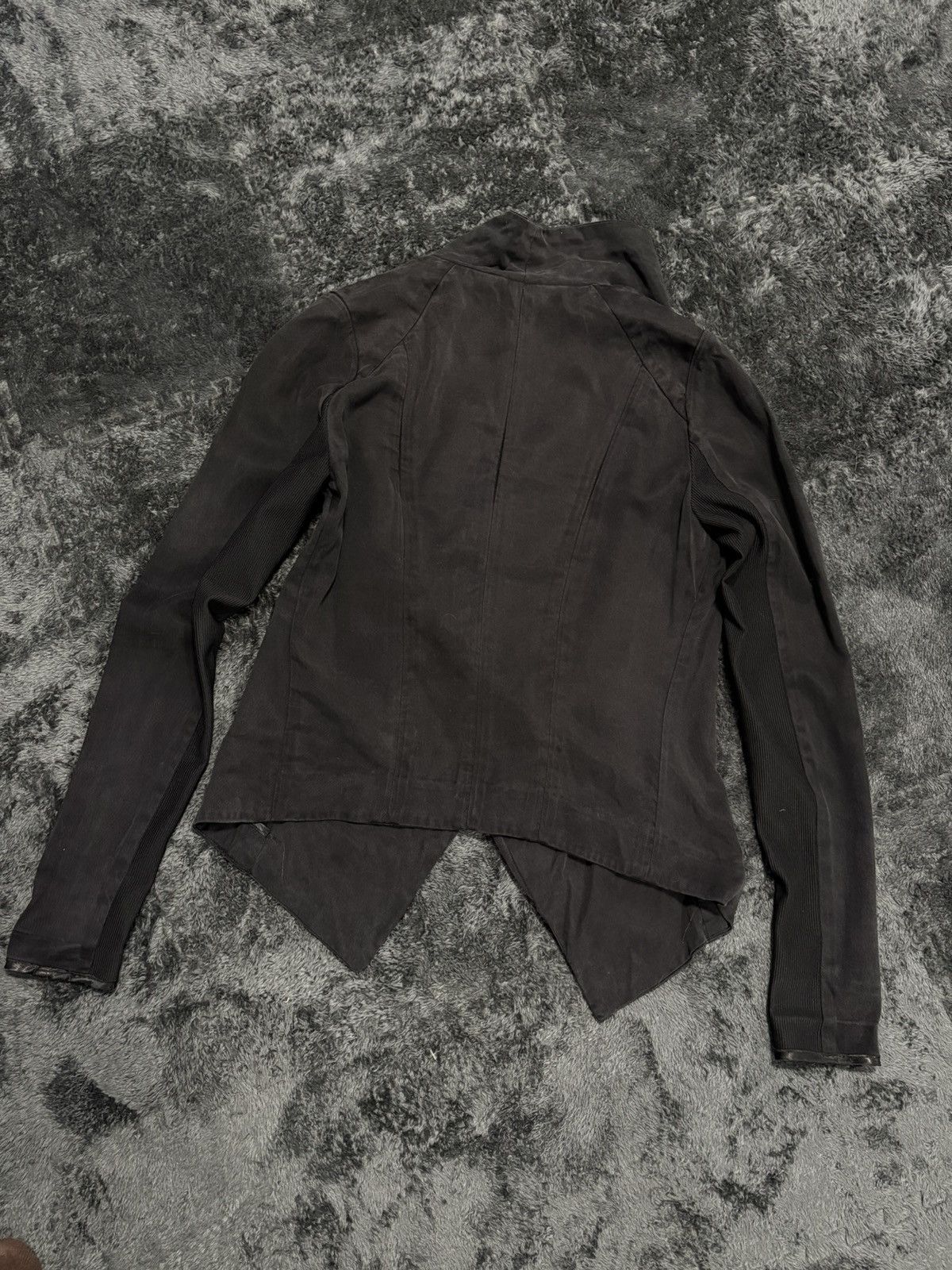 Hysteric Glamour 00s Rick Owens Vibe Y2K Avant Garde Assymetric Jacket Size M / US 6-8 / IT 42-44 - 8 Thumbnail
