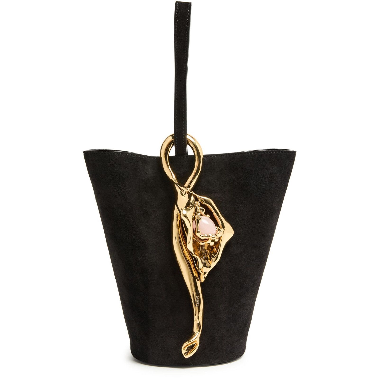 Chloe Chloe Eden Treasures Black Bucket Bag New Size ONE SIZE - 1 Thumbnail