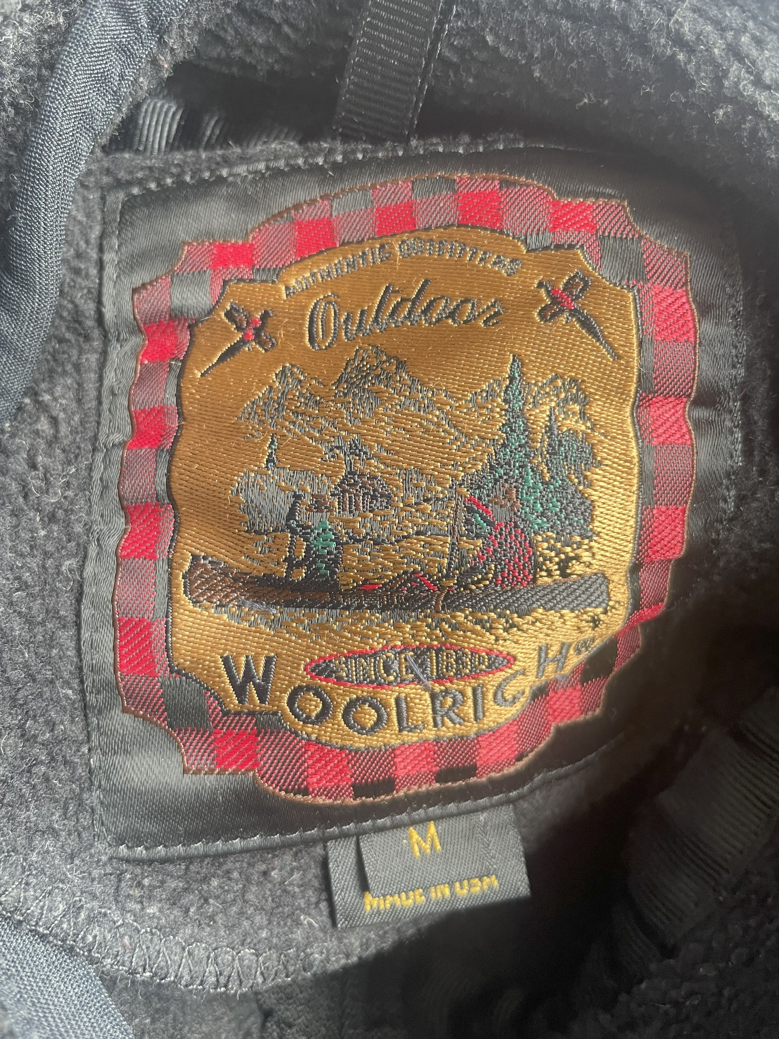 Woolrich Woolen Mills Vintage Woolrich Fleece Size US XL / EU 56 / 4 - 4 Thumbnail
