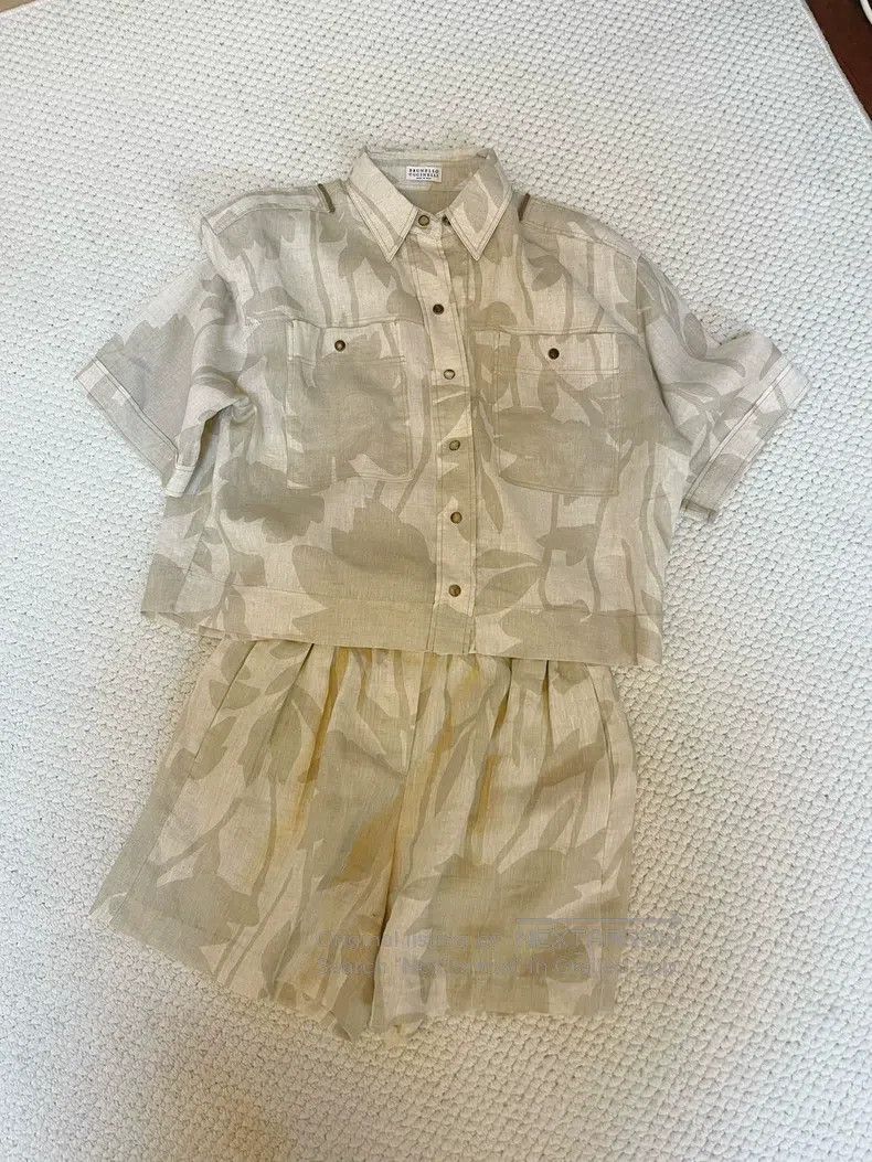 Brunello Cucinelli Brunello Cucinelli Linen suit Size XS / US 0-2 / IT 36-38 - 8 Thumbnail