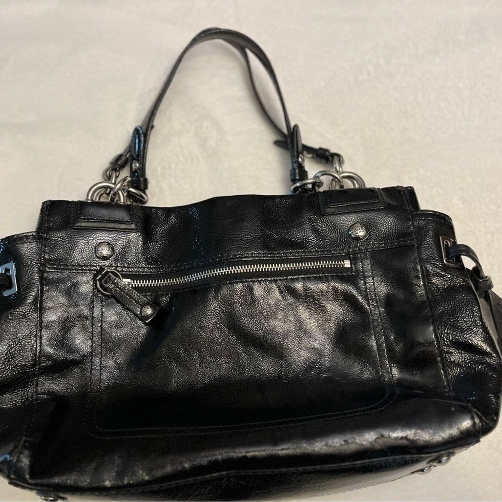 Coach Black coach, patent leather crush purse Size ONE SIZE - 3 Thumbnail