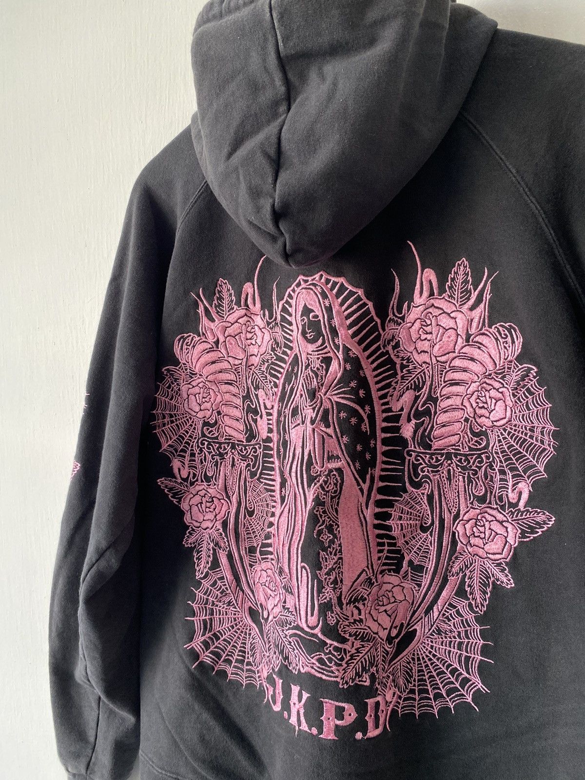 Japanese Brand J.K.P.D Embroided Pullover Hoodie Size US XL / EU 56 / 4 - 3 Thumbnail