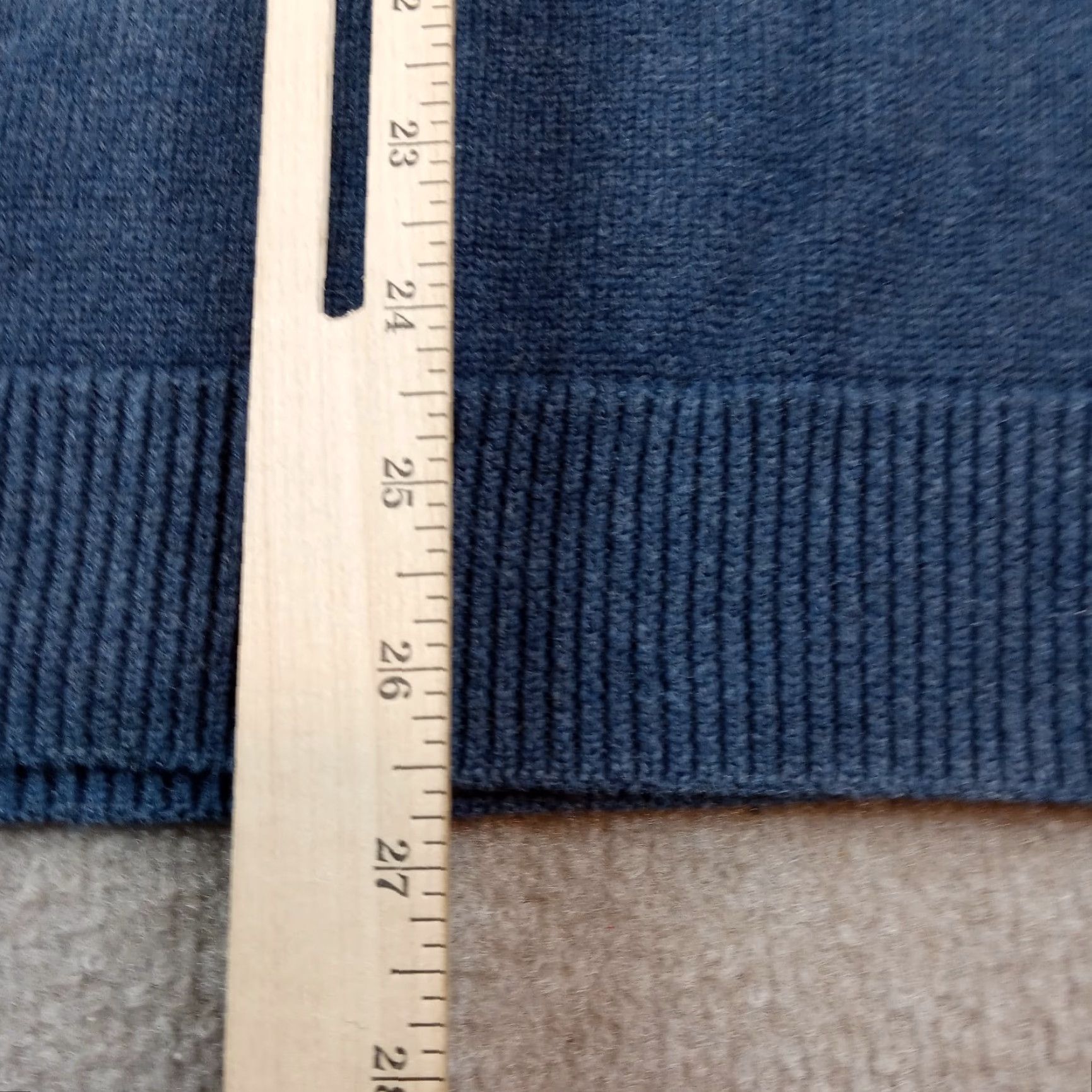 Polo Ralph Lauren Ralph Lauren Mens XXL Blue Crew Neck Sweater 2XL Extra Large Size US XXL / EU 58 / 5 - 3 Thumbnail