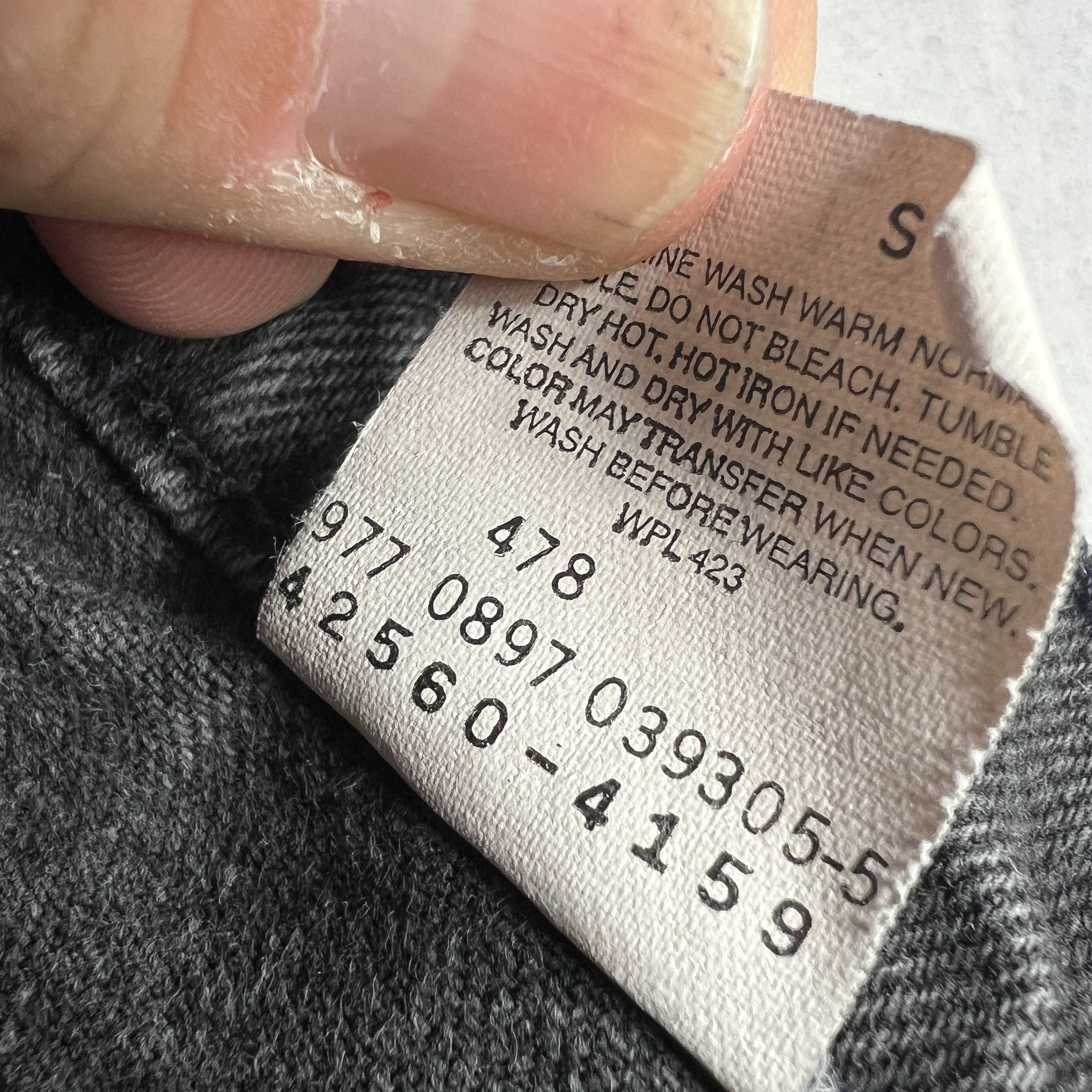 Levi's VTG 90s Levi's Jean 560 Loose Taper Black Denim Orange Tab Size US 32 / EU 48 - 9 Thumbnail