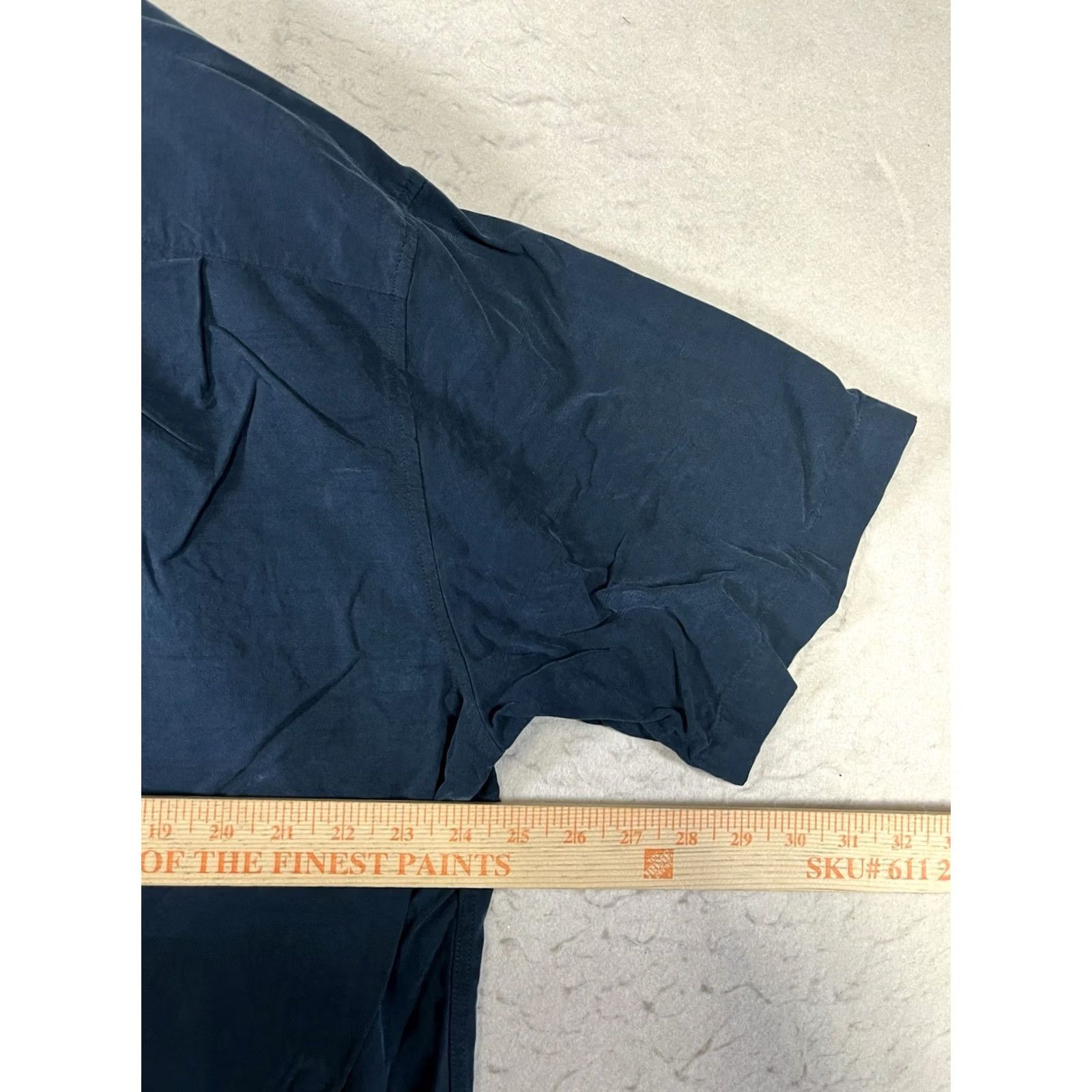 Quiksilver Quiksilver Shirt Short Sleeve Blue XL Mens Board Embroidered Surfing Design Button-Up Size US XL / EU 56 / 4 - 3 Thumbnail