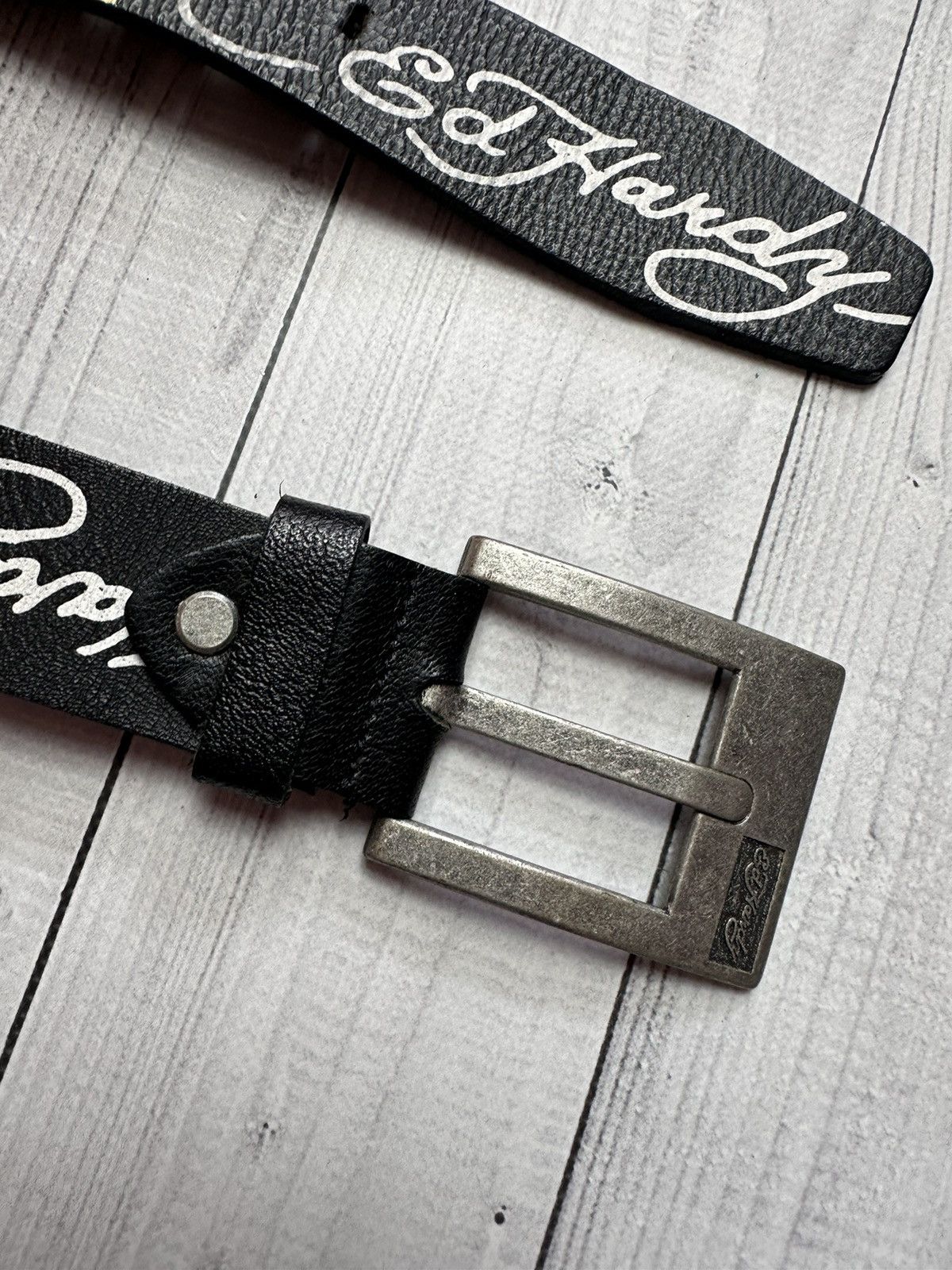 Ed Hardy × Vintage Vintage Ed Hardy belt rare logo Y2K Size ONE SIZE - 4 Thumbnail