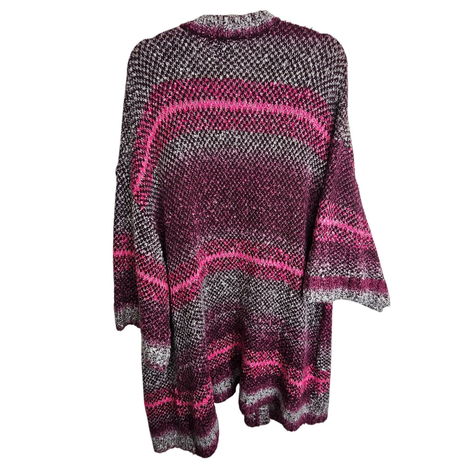 Corridor Torrid Womens Spacedye Cardiagn Sweater Open Front Size 3X Size 3XL / US 20-22 - 9 Thumbnail