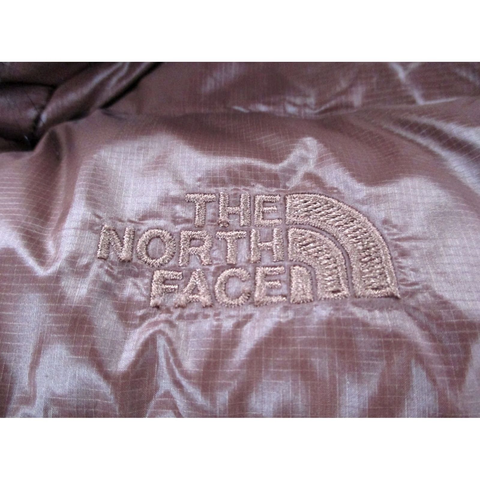 The North Face The North Face Jacket Women L Down Quilted Puffer Parka Outdoor Hood 550 Pink Regular Zip Full Zip Lining Logo Quilted Nylon 2000s Outdoor Womens Size L / US 10 / IT 46 - 6 Thumbnail