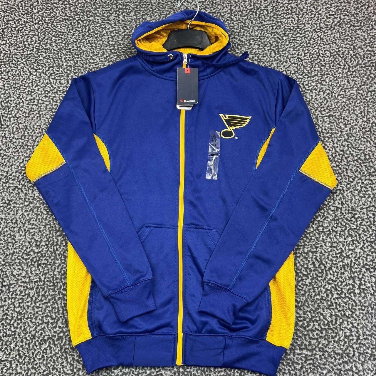 Other St. Louis Blues Hoodie Men Fanatics Full Zip Long Sleeve MT Size US M / EU 48-50 / 2 - 1 Thumbnail