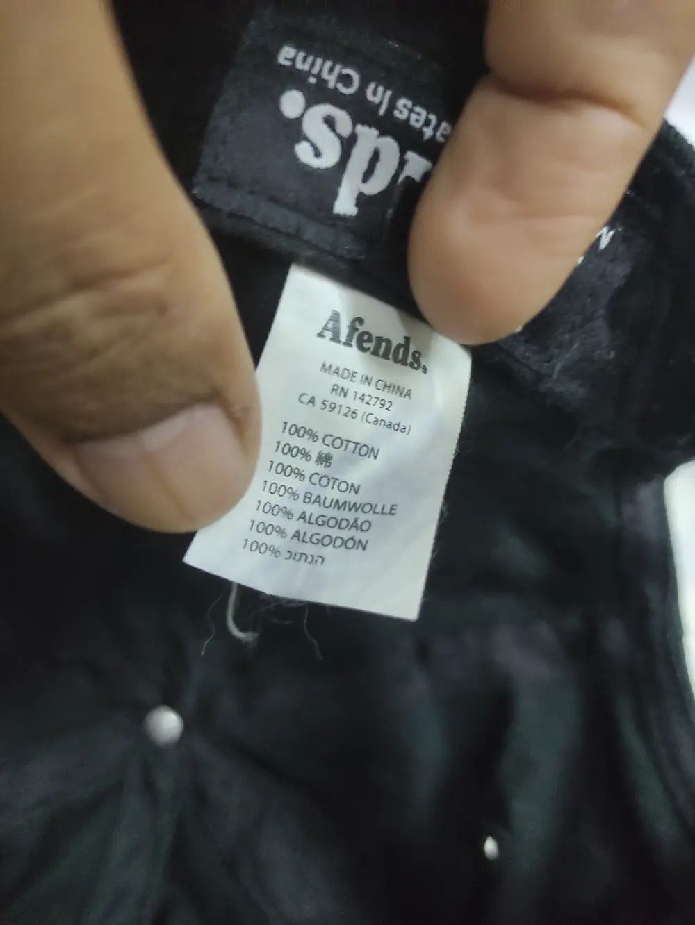 Afends × Vintage AFENDS VINTAGE CAP Size ONE SIZE - 10 Thumbnail