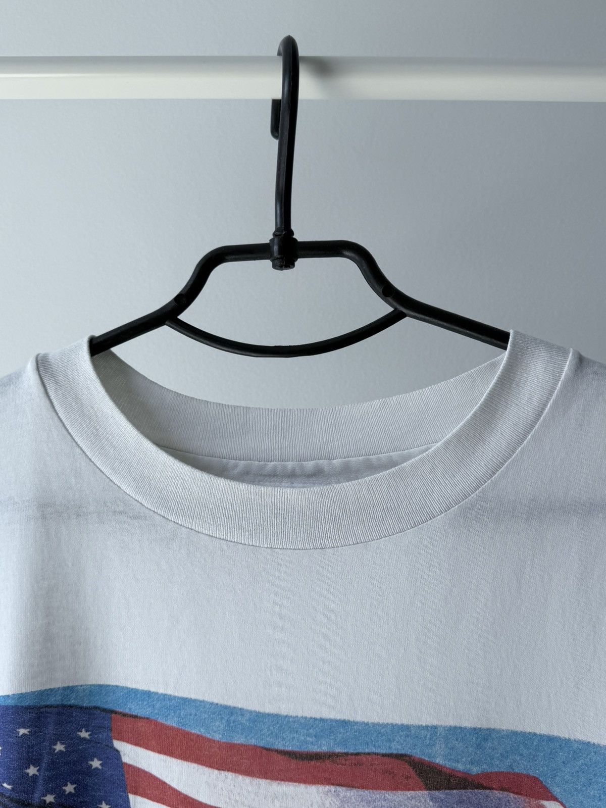 Vintage Vintage 90s IndyCar Formula 1 American Flag T-Shirt Tee Size US XL / EU 56 / 4 - 6 Thumbnail