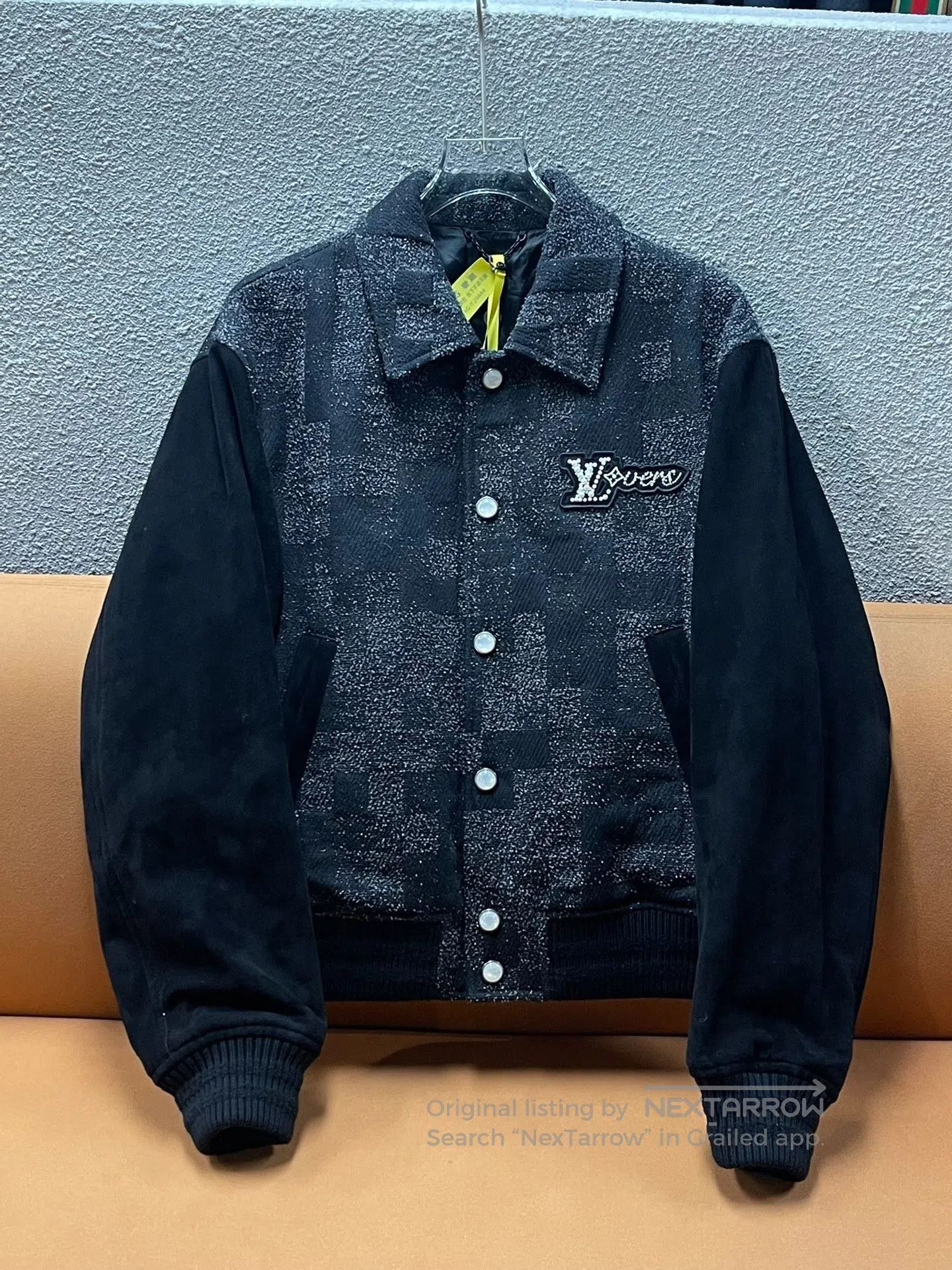 Louis Vuitton Louis Vuitton SS25 Men's Baseball Leather Jacket. Size US L / EU 52-54 / 3 - 1 Thumbnail