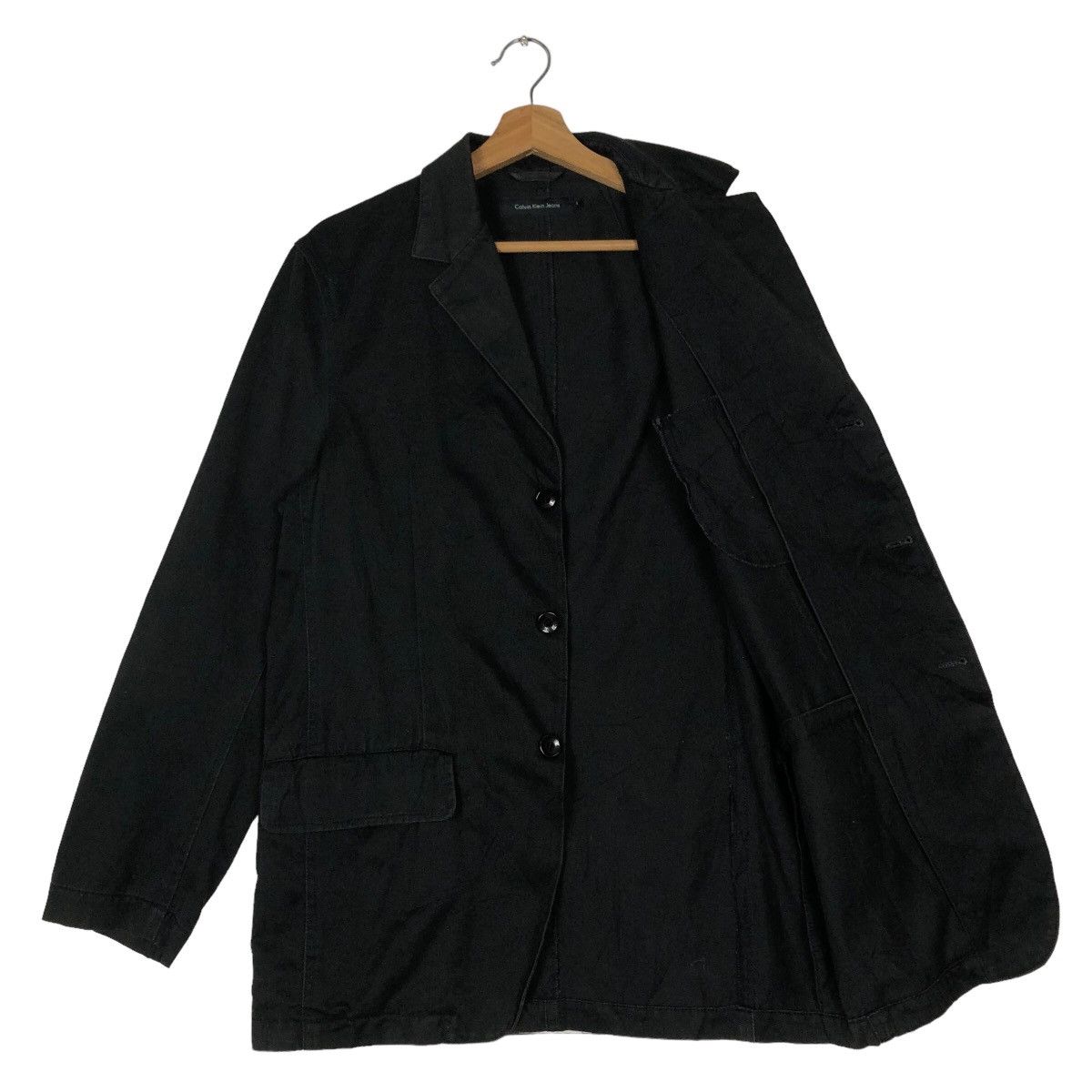 Japanese Brand 🔥90’s Hickory Chore Jacket Work Calvin Klein Issey Miyake Size US L / EU 52-54 / 3 - 9 Thumbnail