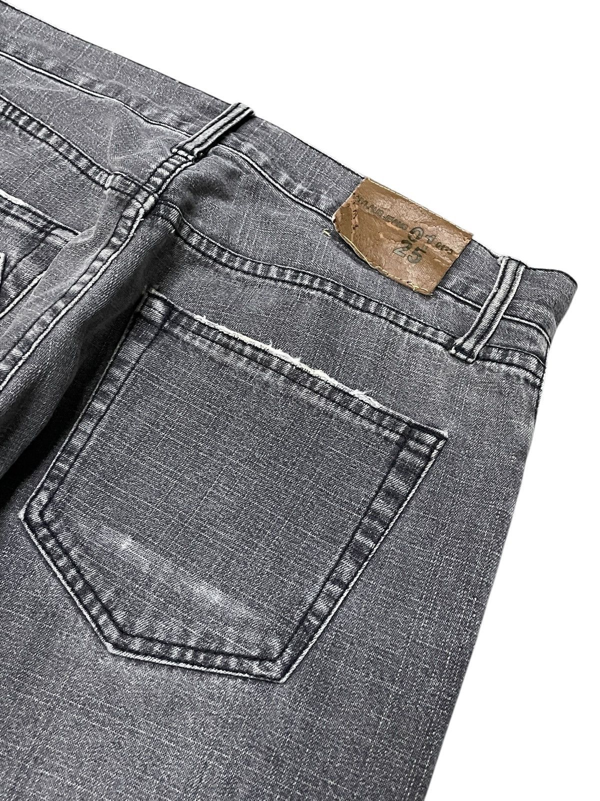 5351 POUR LES HOMMES × GOSTAR DE FUGA × Japanese Brand Nylaus 0125 Japan Patchwork Reconstructed Denim Jeans Size US 32 / EU 48 - 20 Thumbnail