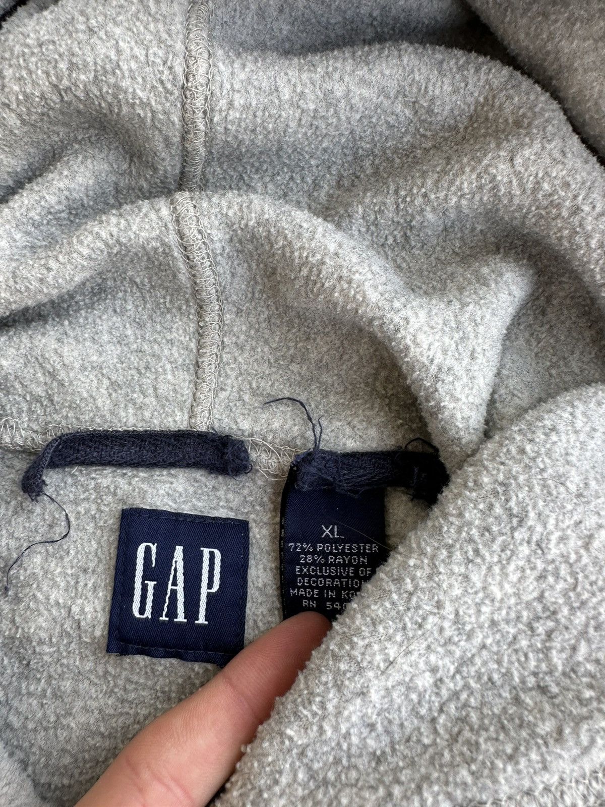 Other Vintage Gap Hoodie Size US XL / EU 56 / 4 - 3 Thumbnail