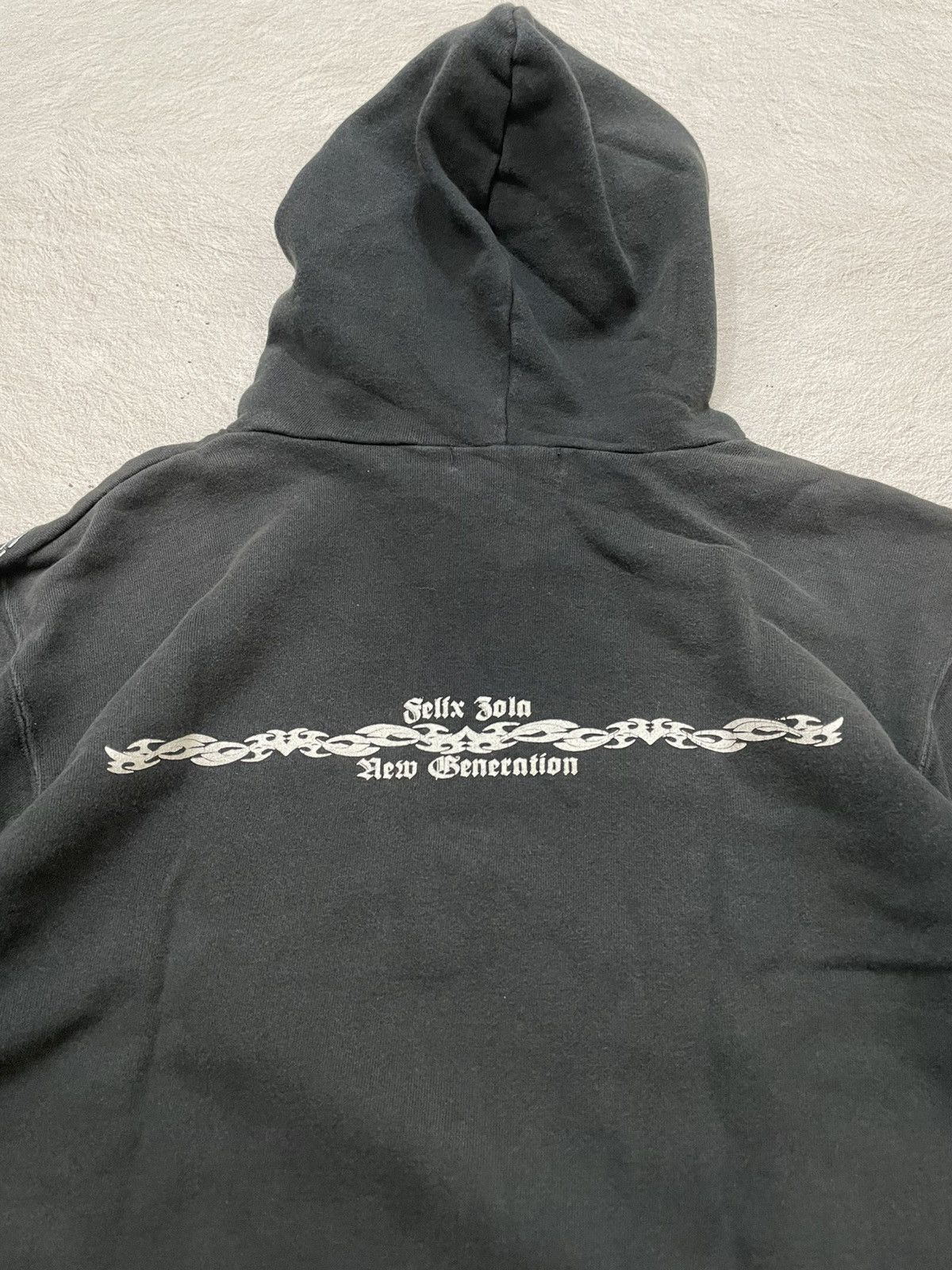 Japanese Brand 00s Japan Double Dragon Graphic Hoodie Tie Dye Gothic Print Size US S / EU 44-46 / 1 - 7 Thumbnail