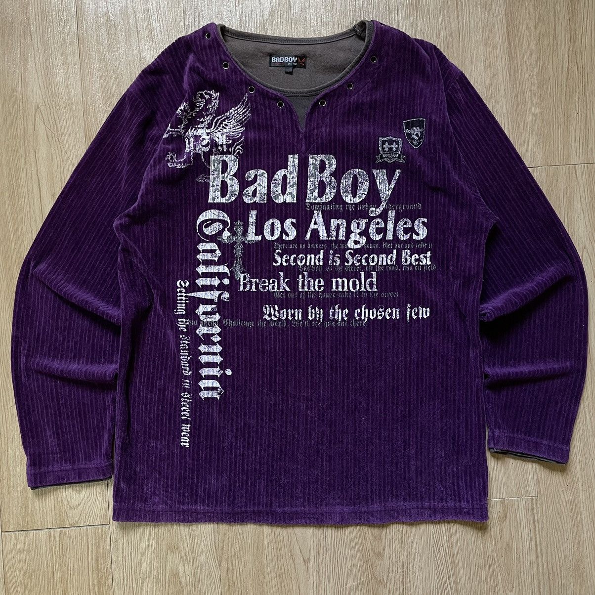 14th Addiction Vintage Bad Boy Gothic Punk if6was9 Lgb Cross Y2k Longsleeve Size US L / EU 52-54 / 3 - 1 Thumbnail