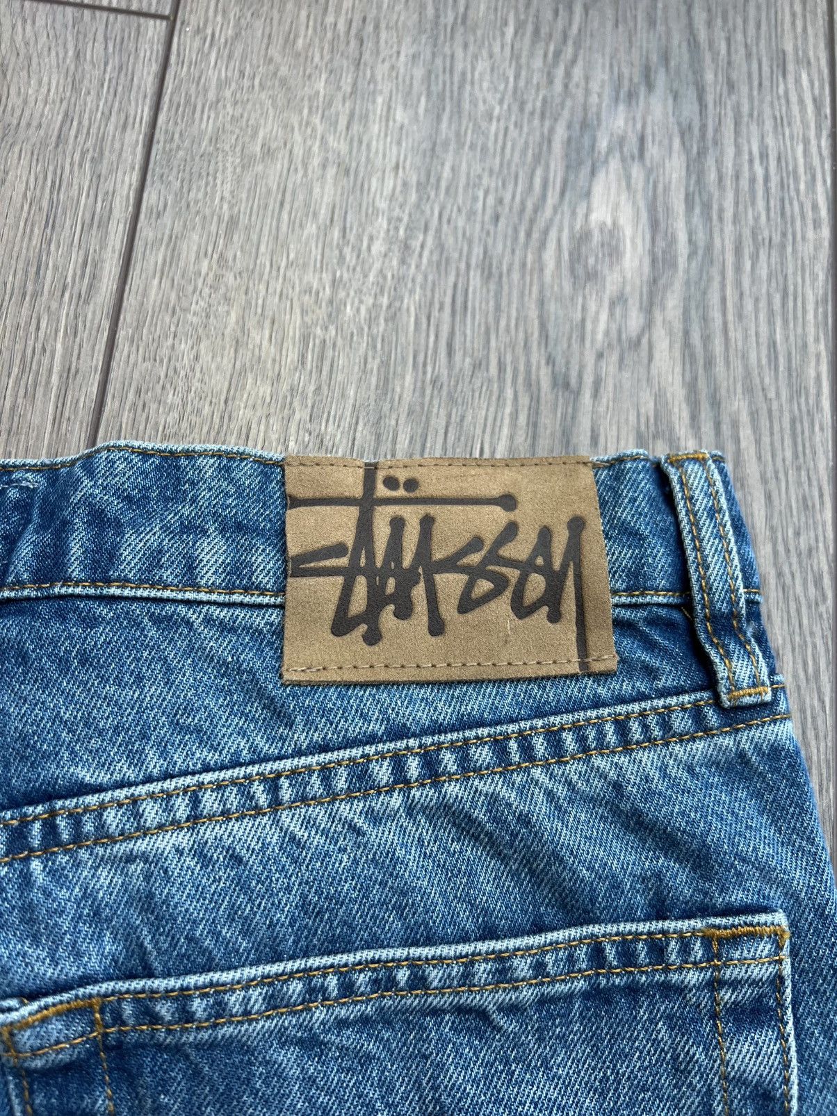 Stussy Stussy New Classic Denim Jean 30 Medium Blue Size US 30 / EU 46 - 6 Thumbnail