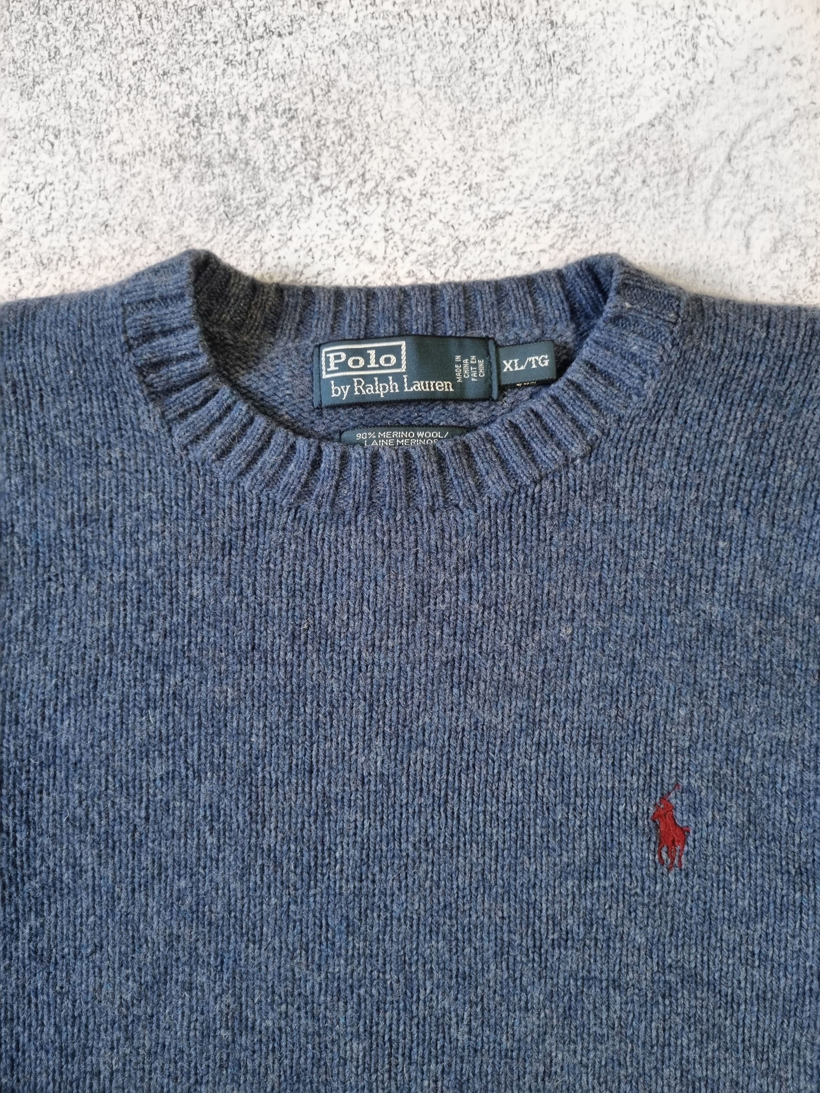 Polo Ralph Lauren Vintage Polo Ralph Lauren Merino Wool Sweater Size US L / EU 52-54 / 3 - 4 Thumbnail