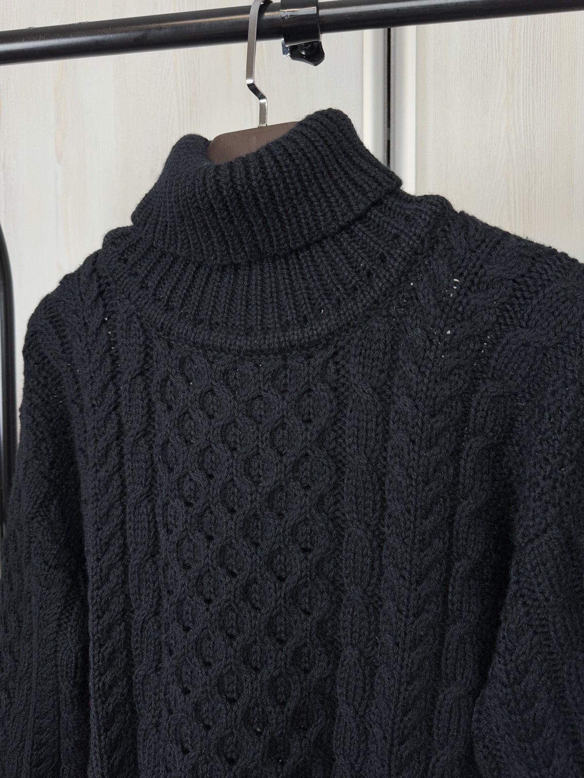 Designer × Vintage John Molloy Irish Knit Sweater Wool Made in Ireland Donegal Size US L / EU 52-54 / 3 - 3 Thumbnail