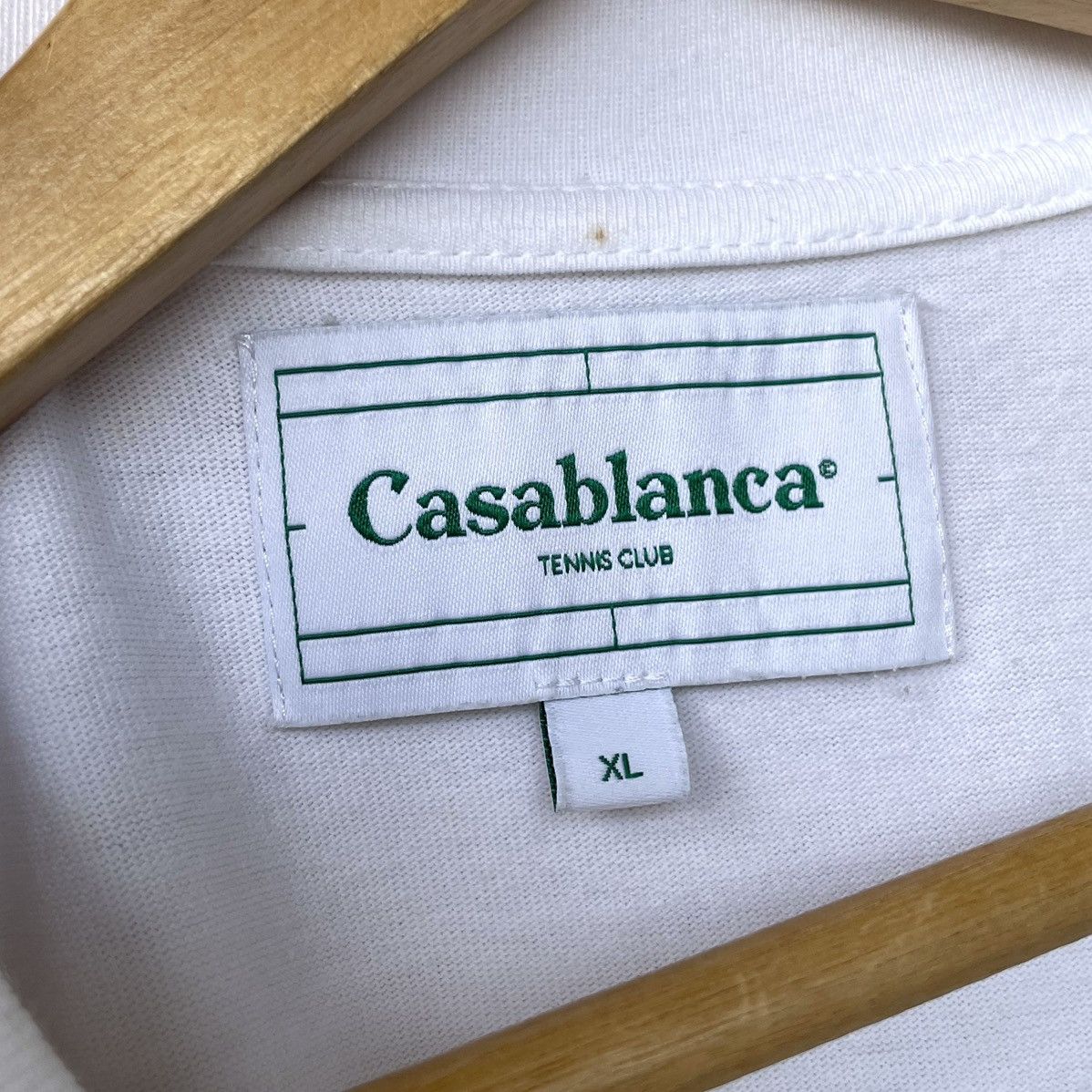 Casablanca Casablanca Paris SS21 Tennis Club Painting Tee Size US XL / EU 56 / 4 - 6 Thumbnail