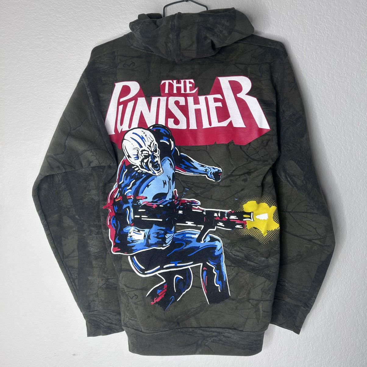 Russell Athletic × Warren Lotas Warren Lotas Punisher camo Hoodie Size US S / EU 44-46 / 1 - 2 Thumbnail