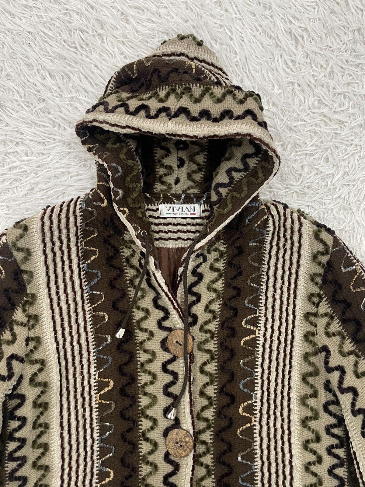 Art Comes First Cozy art jacket hooded by vivian Size M / US 6-8 / IT 42-44 - 5 Thumbnail