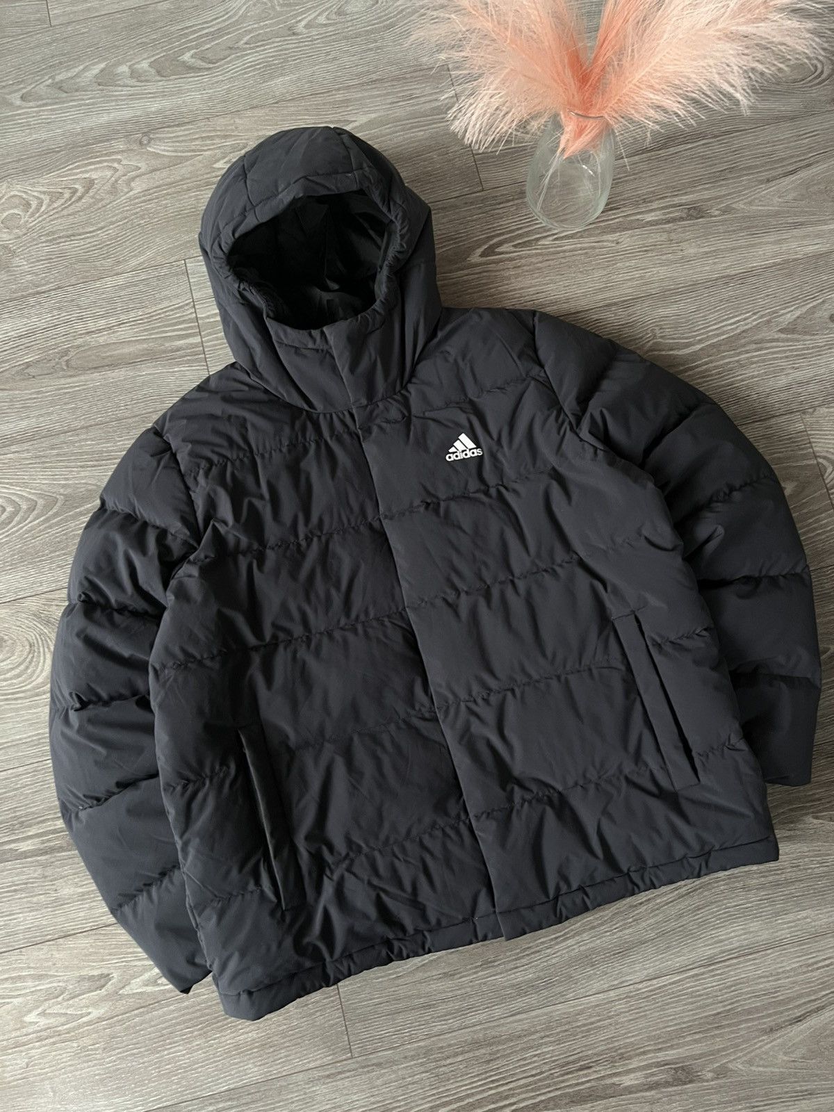 Adidas ‼️Adidas Helionic Puffer Winter Outdoor Regular Jacket‼️ Size US L / EU 52-54 / 3 - 6 Thumbnail