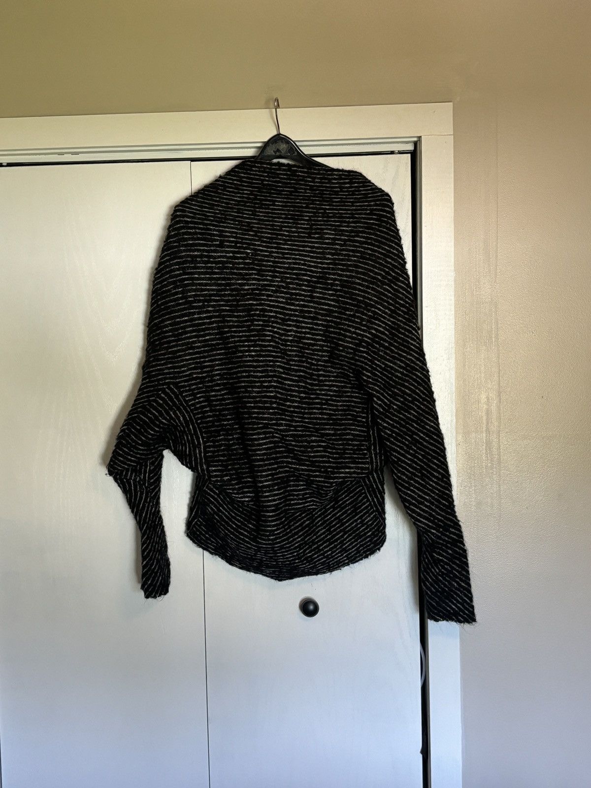Forme D'Expression Alpaca Wool Striped Cardigan Size US M / EU 48-50 / 2 - 4 Thumbnail