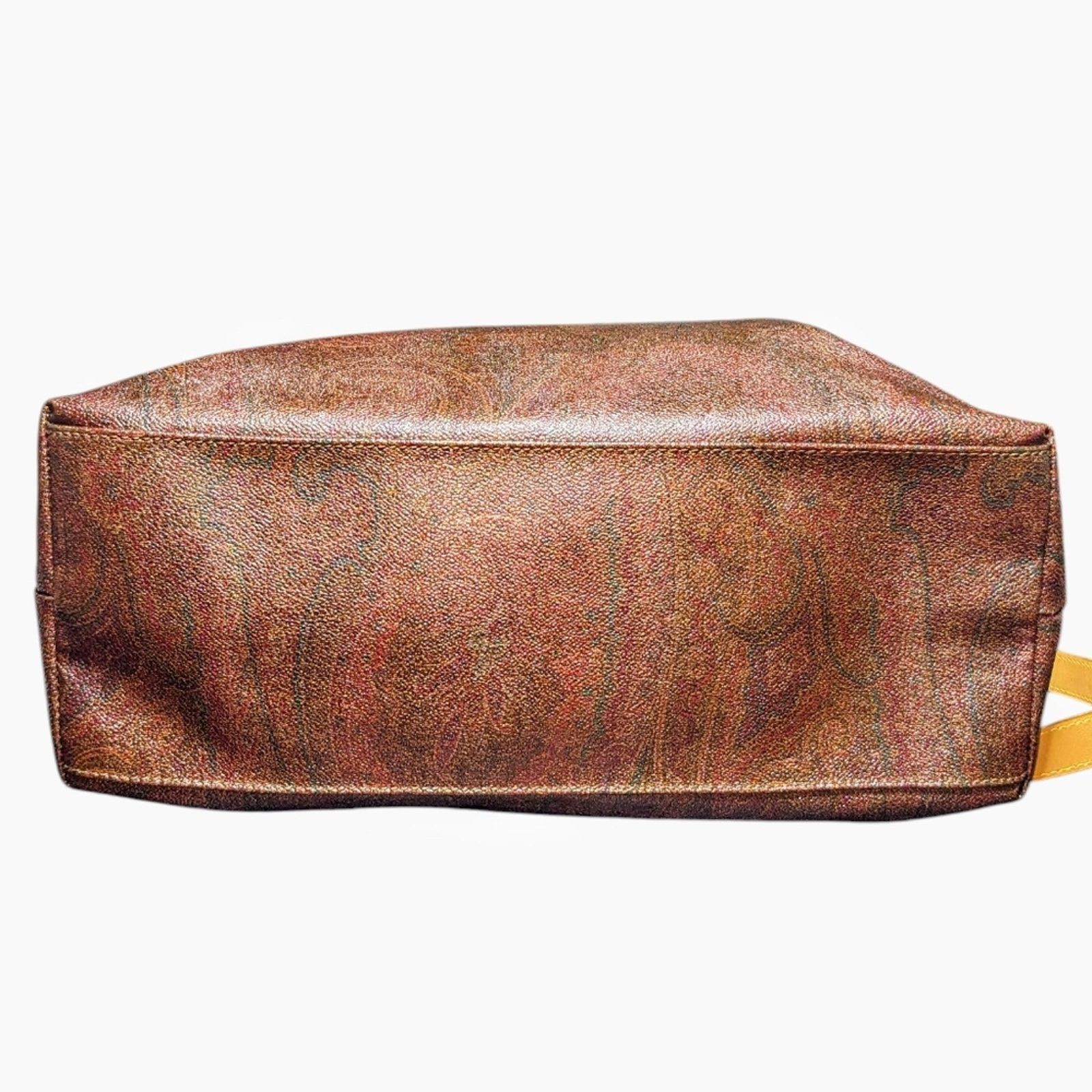 Etro Etro | Brown 2-Way Paisley Coated Canvas Convertible Bag Size ONE SIZE - 5 Thumbnail