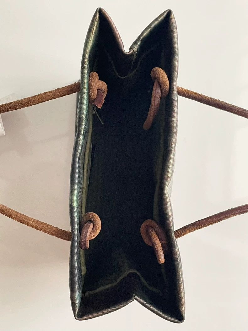Jean Paul Gaultier Jean Paul Gaultier 99AW Jade Worm Handbag 2504-Nextarrow Size ONE SIZE - 8 Thumbnail