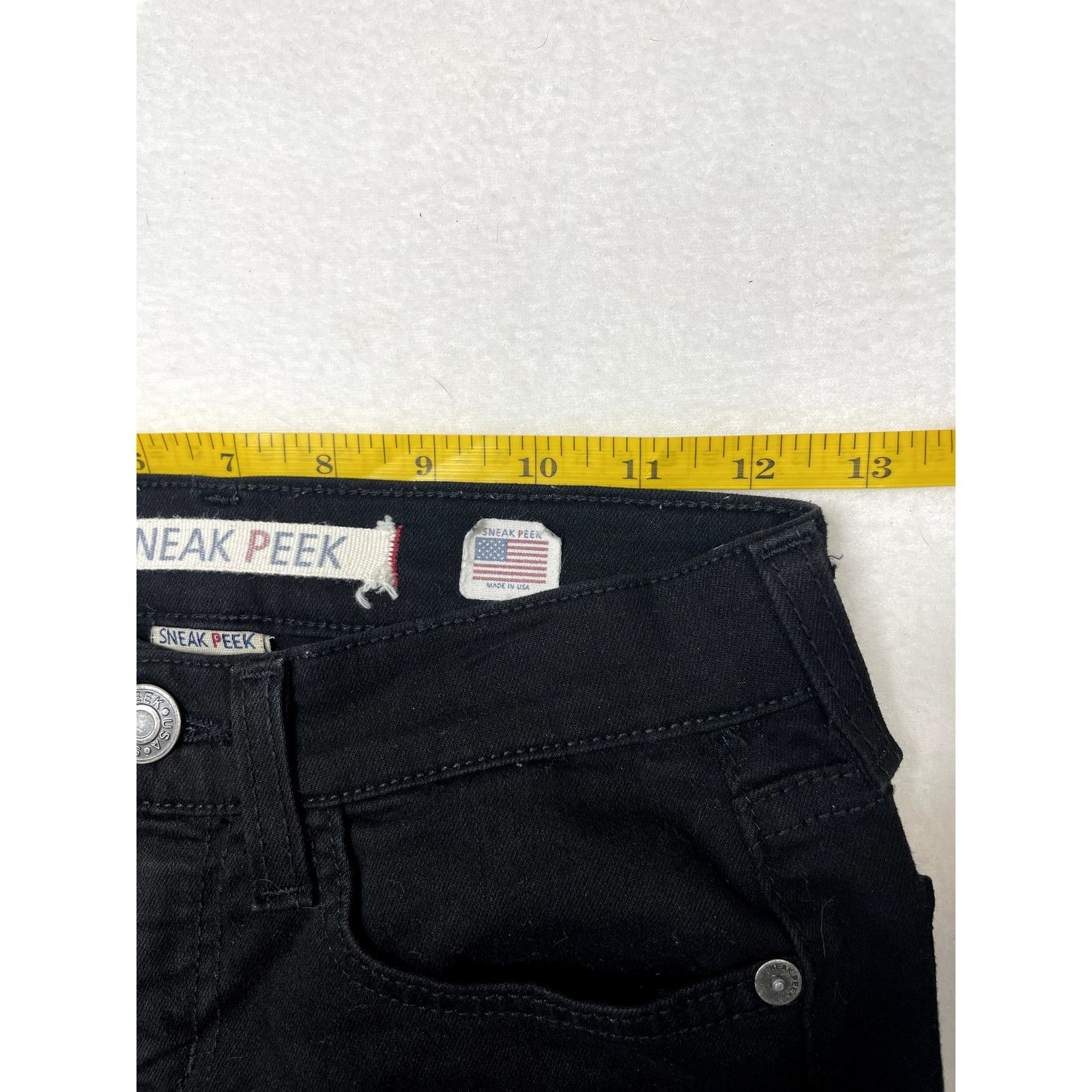Other Sneak Peek Women’s Size 1 Black Ripped Skinny Jeans Size 25" / US 0 / IT 36 - 6 Thumbnail